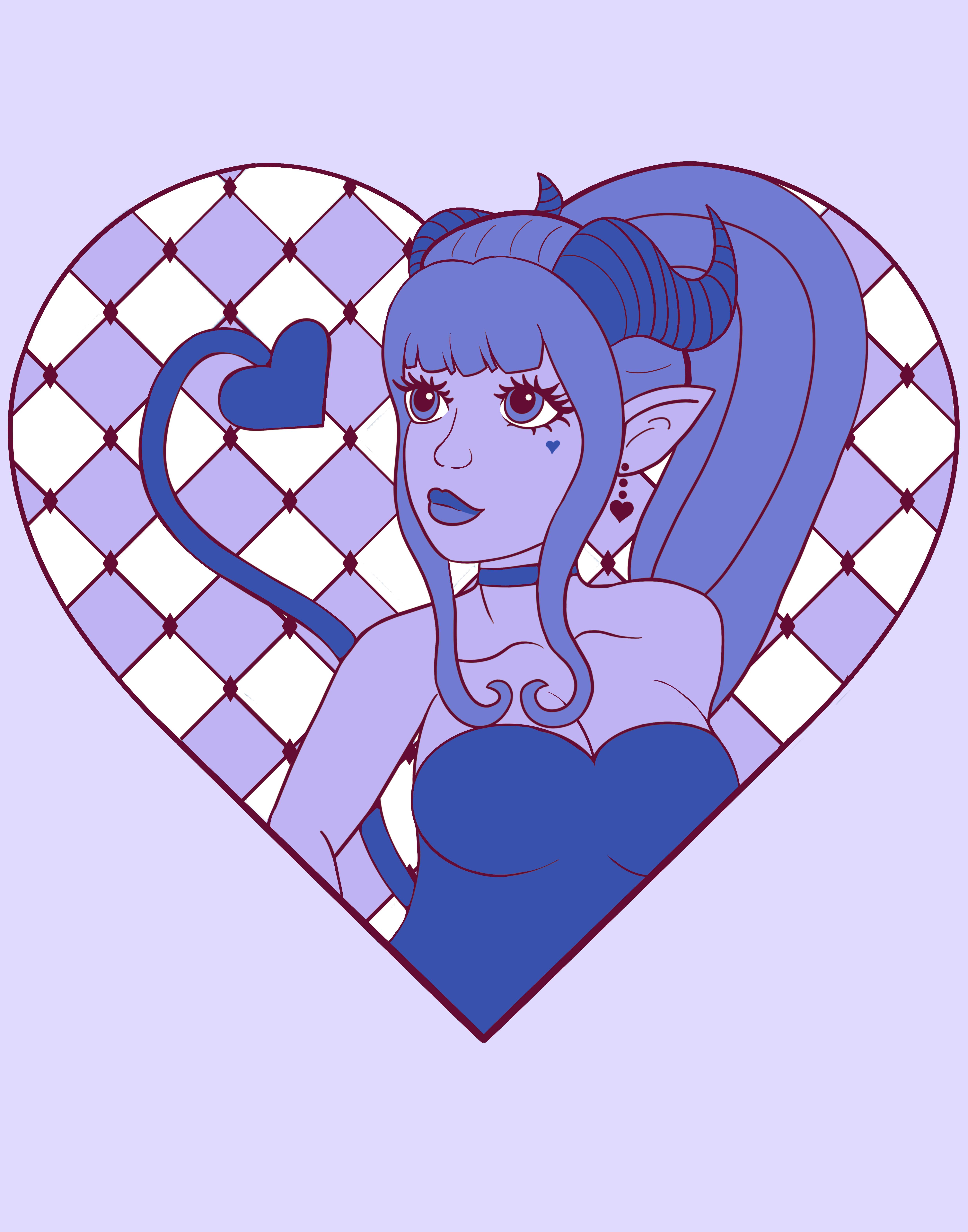 Purple Demon - Violet