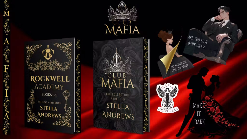 Club Mafia special edition books & stickers