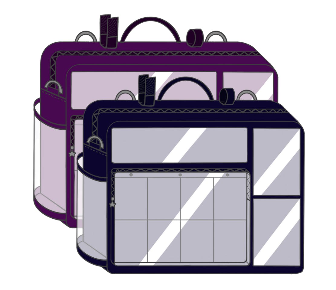 2 "The Trader" Ita Bags