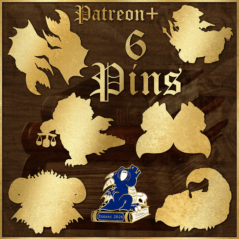 6 Pins PATREON EXCLUSIVE