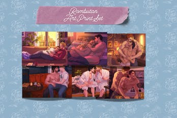 Rombutan Art Print Set