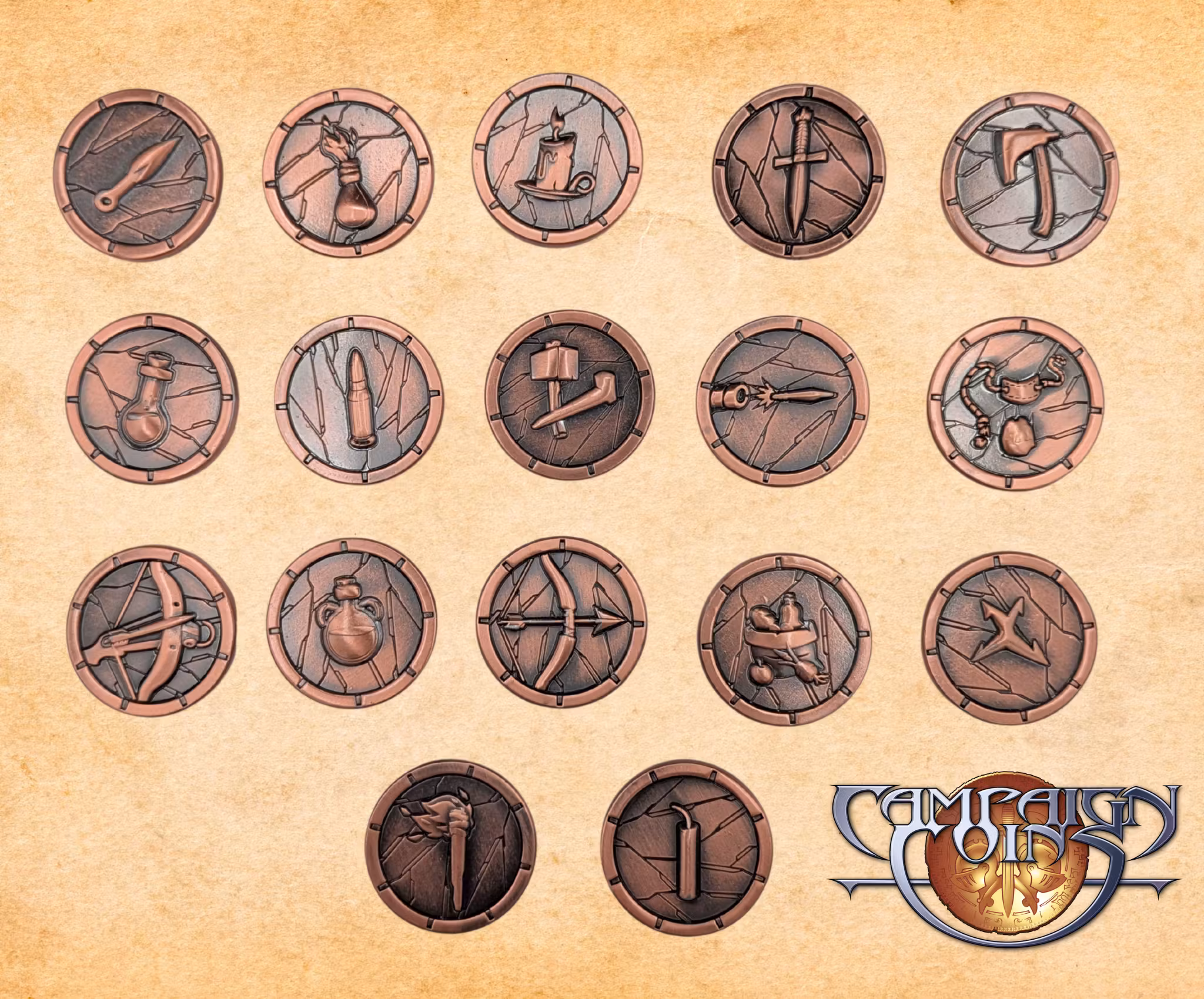 Inventory Token Collectors Set (All 17 Designs)