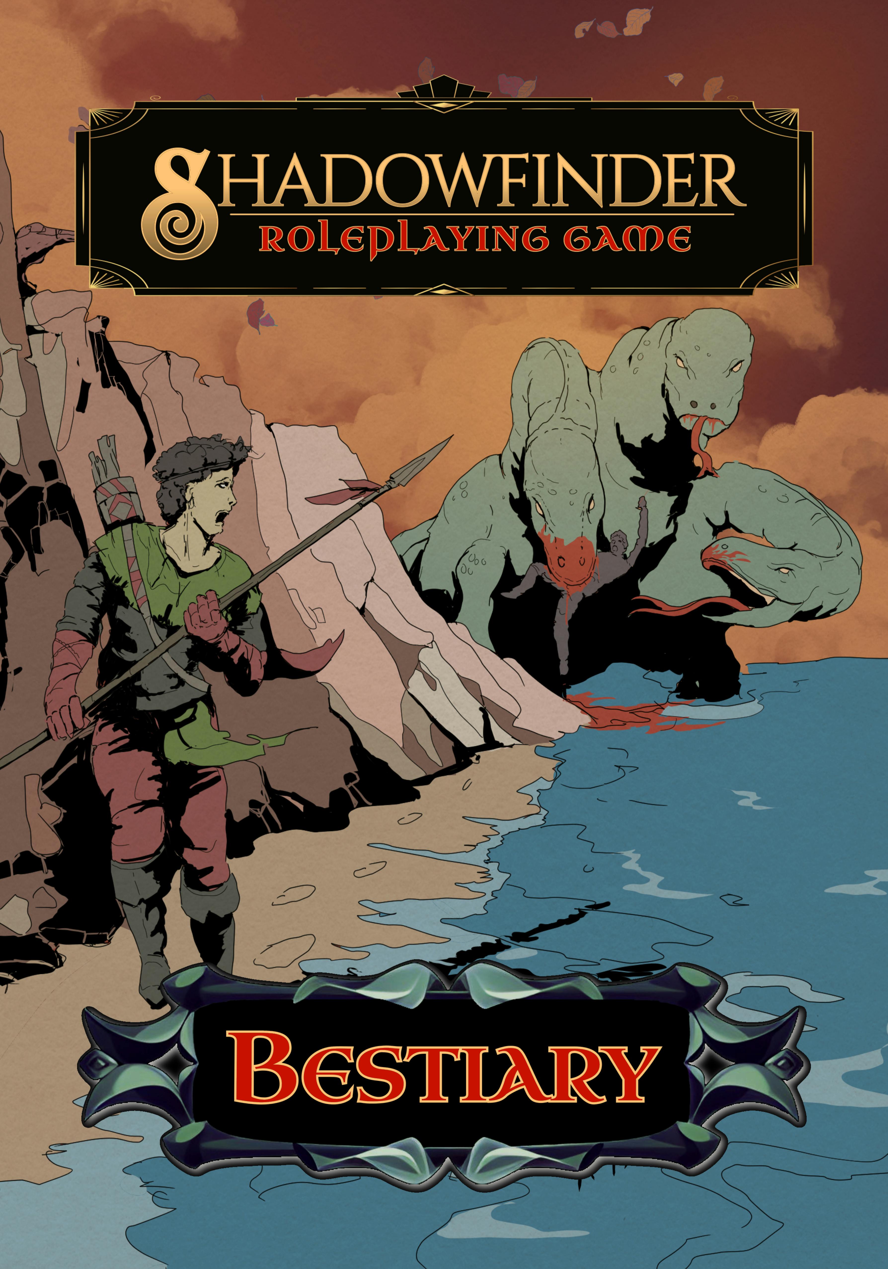 Shadowfinder Complete Bestiary (PDF + Print On Demand)