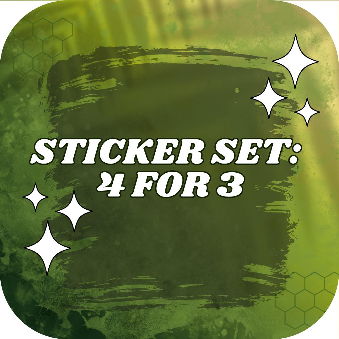 Sticker Set: 4 for 3
