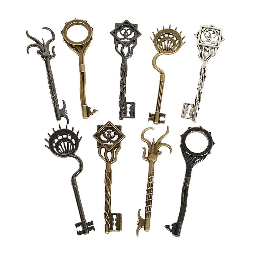 Photo of the wicked keys in the original set.