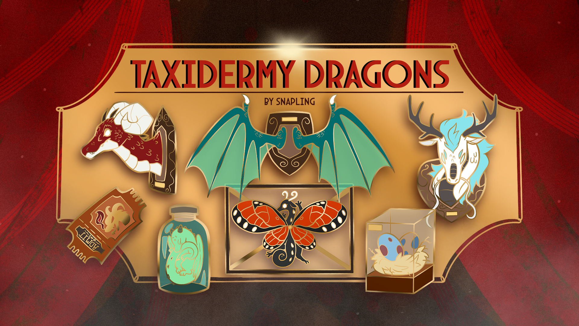 Taxidermy Dragons