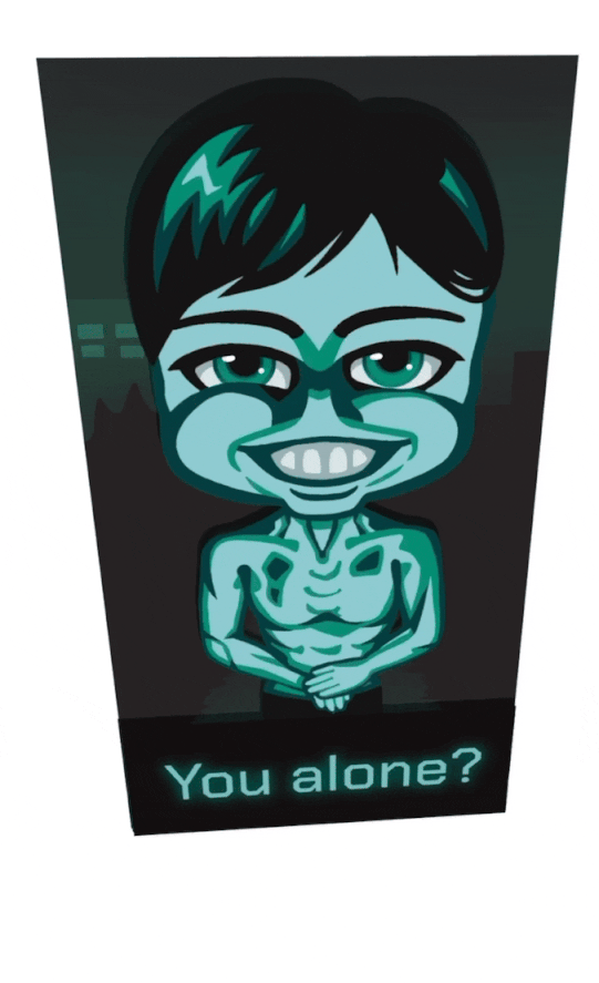 Thick Standing Charm