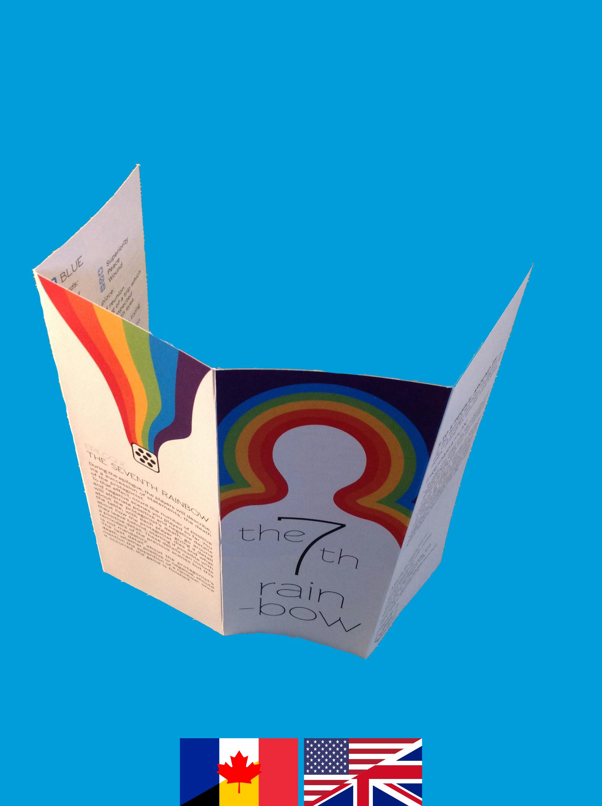 Printed copy of The 7th Rainbow / Exemplaire imprimé du 7e Arc-en-ciel