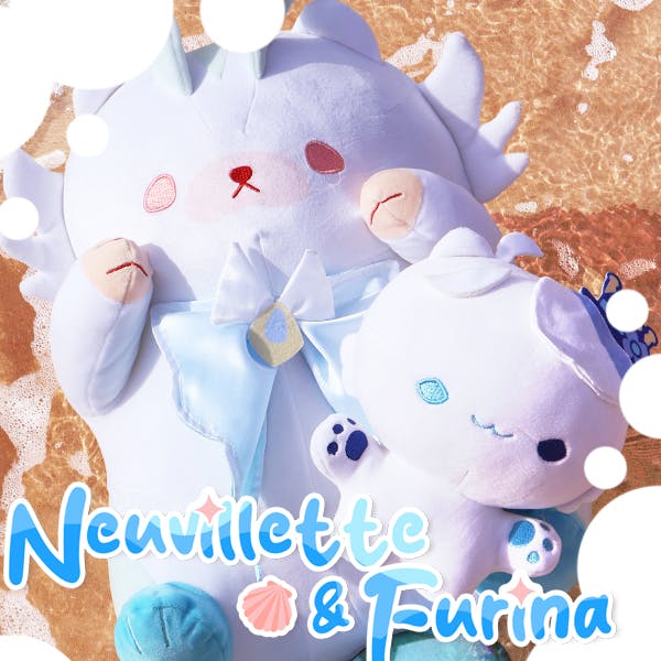Neuvillette & Furina Plushies Pack