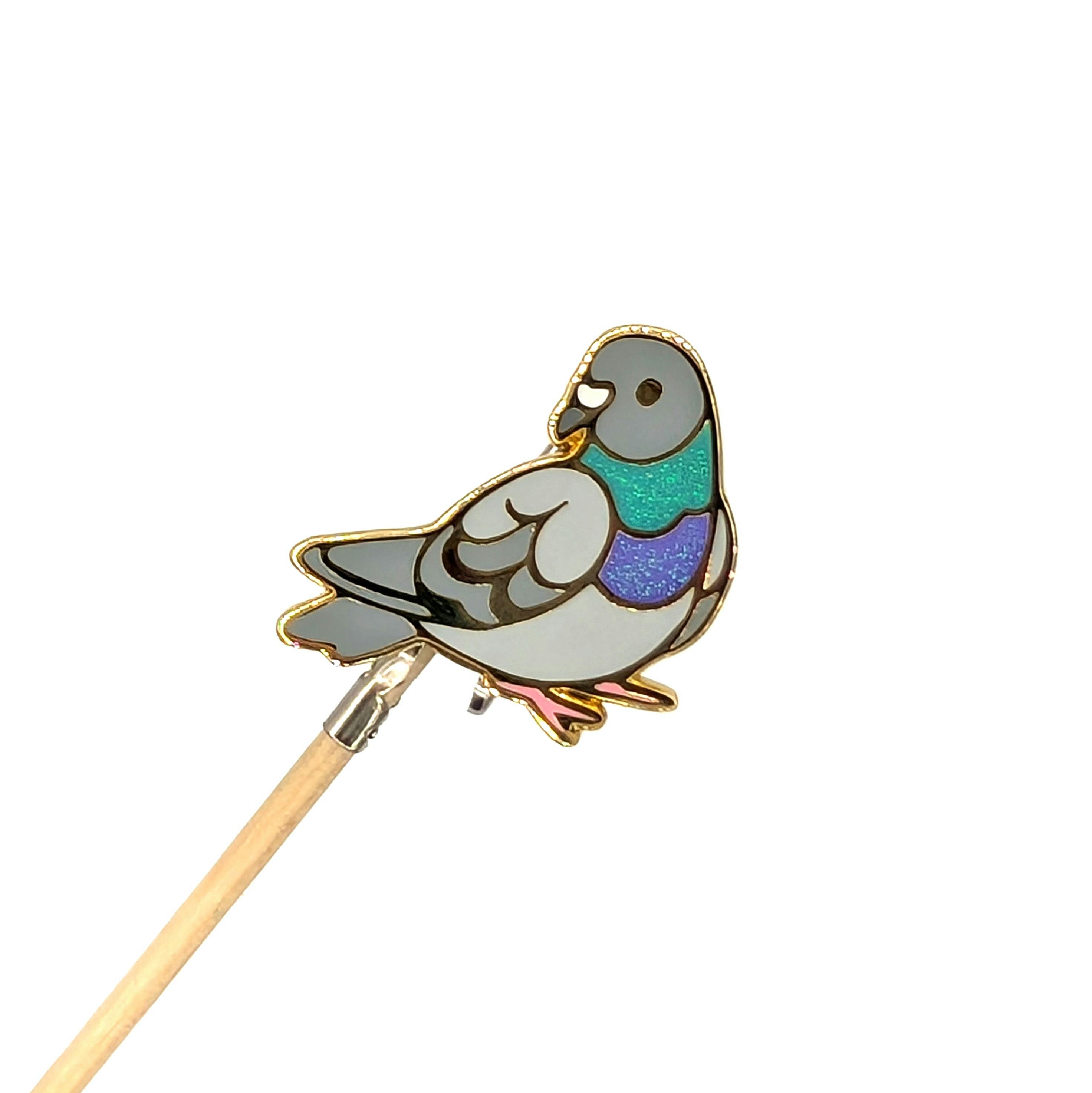 Feral Pigeon Pin