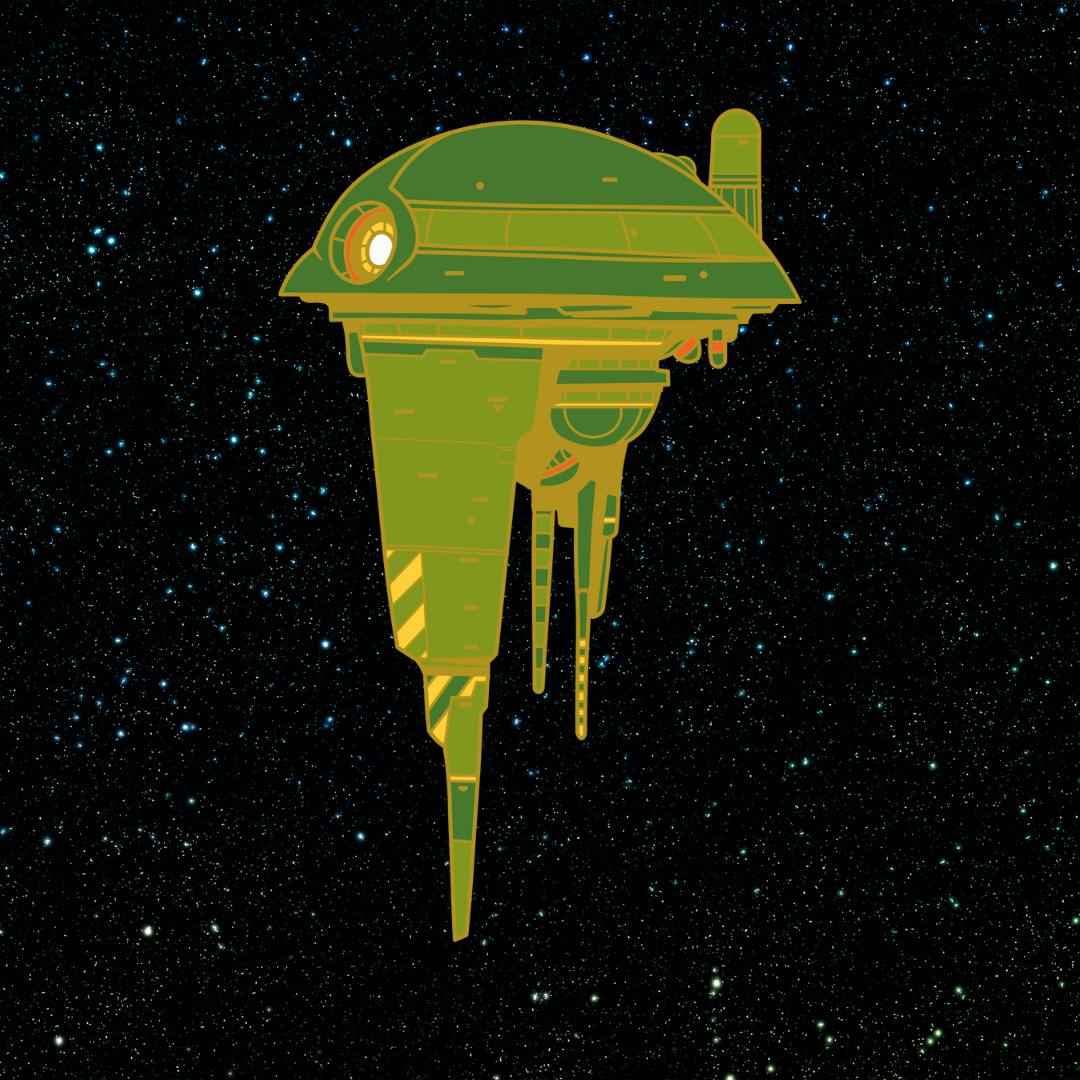 Blooms in Sky - Gold