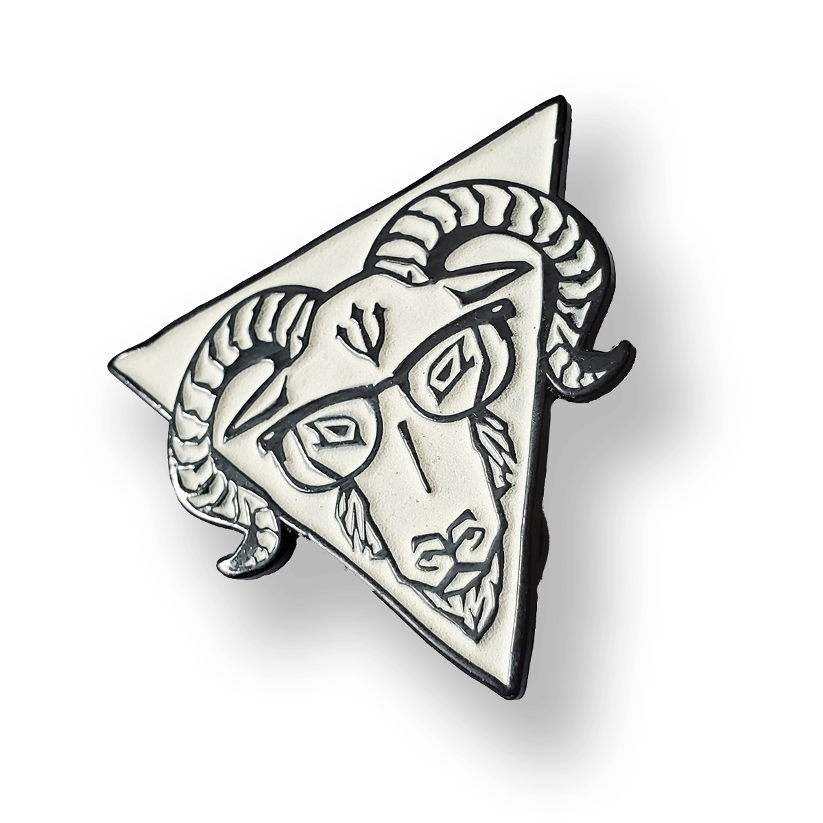 Nerdronomicon Glow-in-the-Dark Enamel Pin