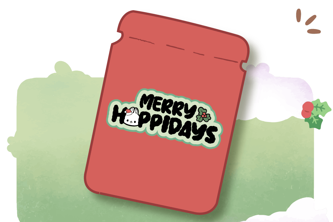 1 MYSTERY BAG PIN [Merry Hoppidays] 🐰