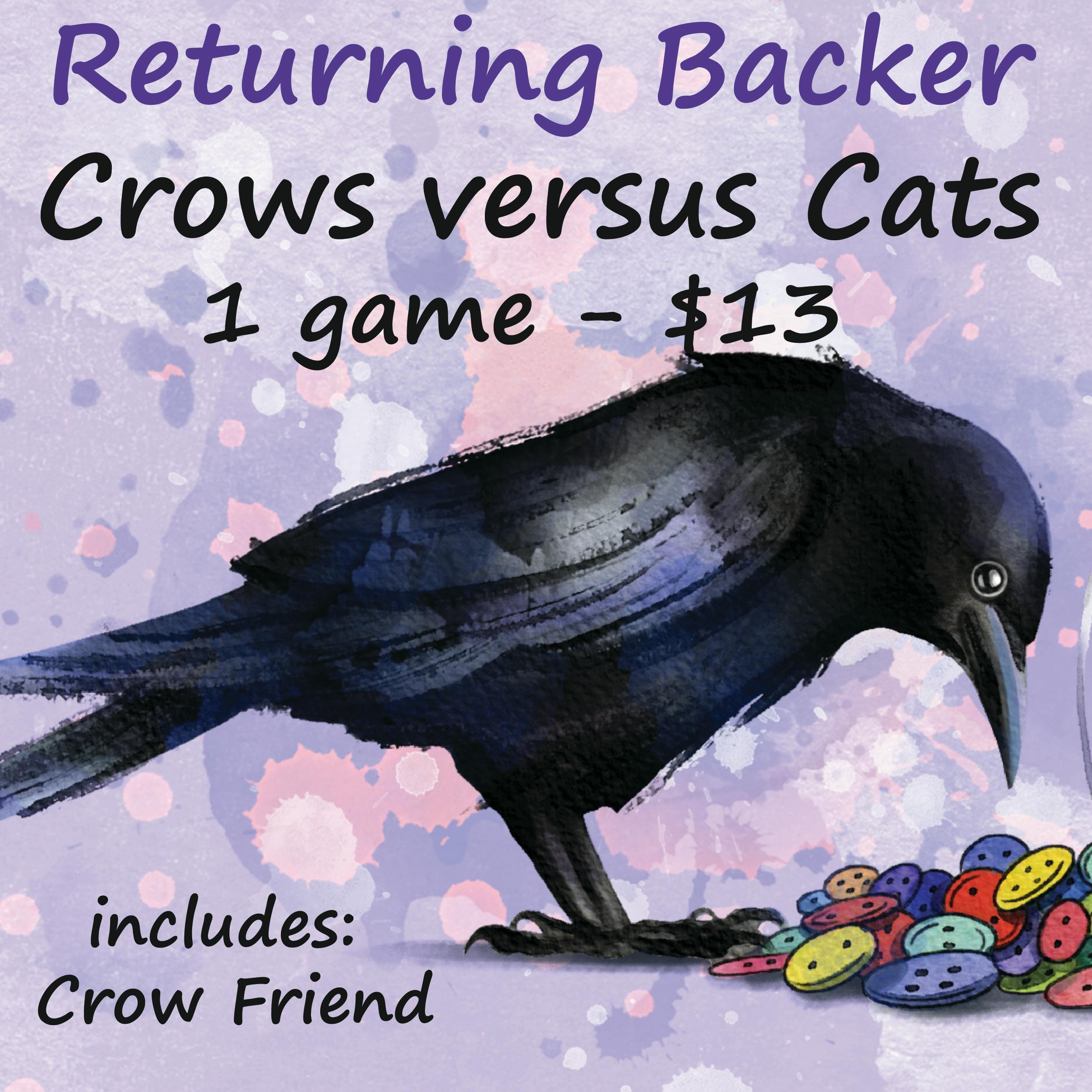 Returning Backers - Crows versus Cats game