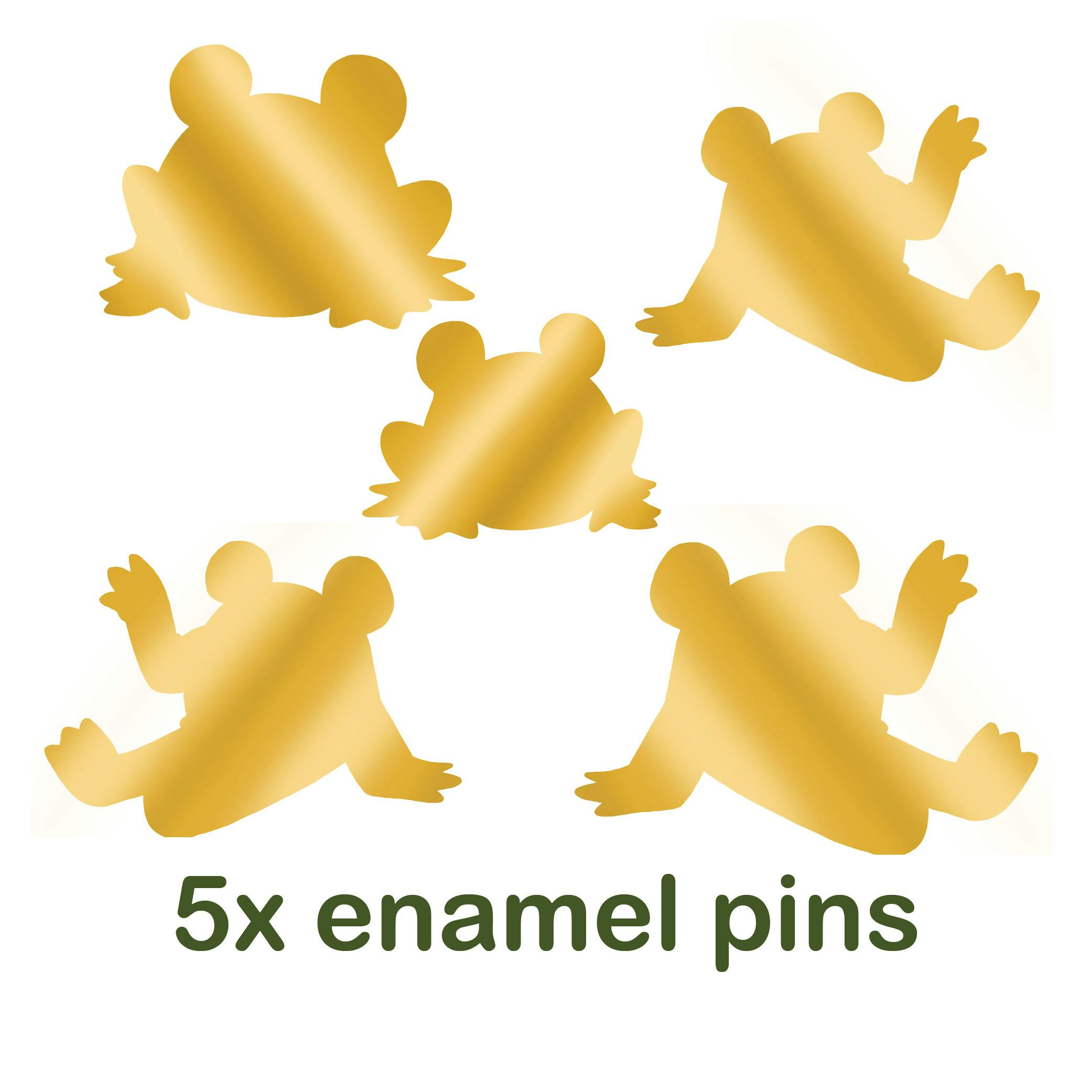 Five spooky pins