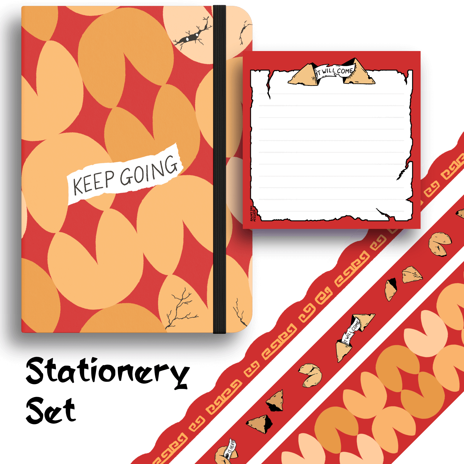 Cookie Stationery Set