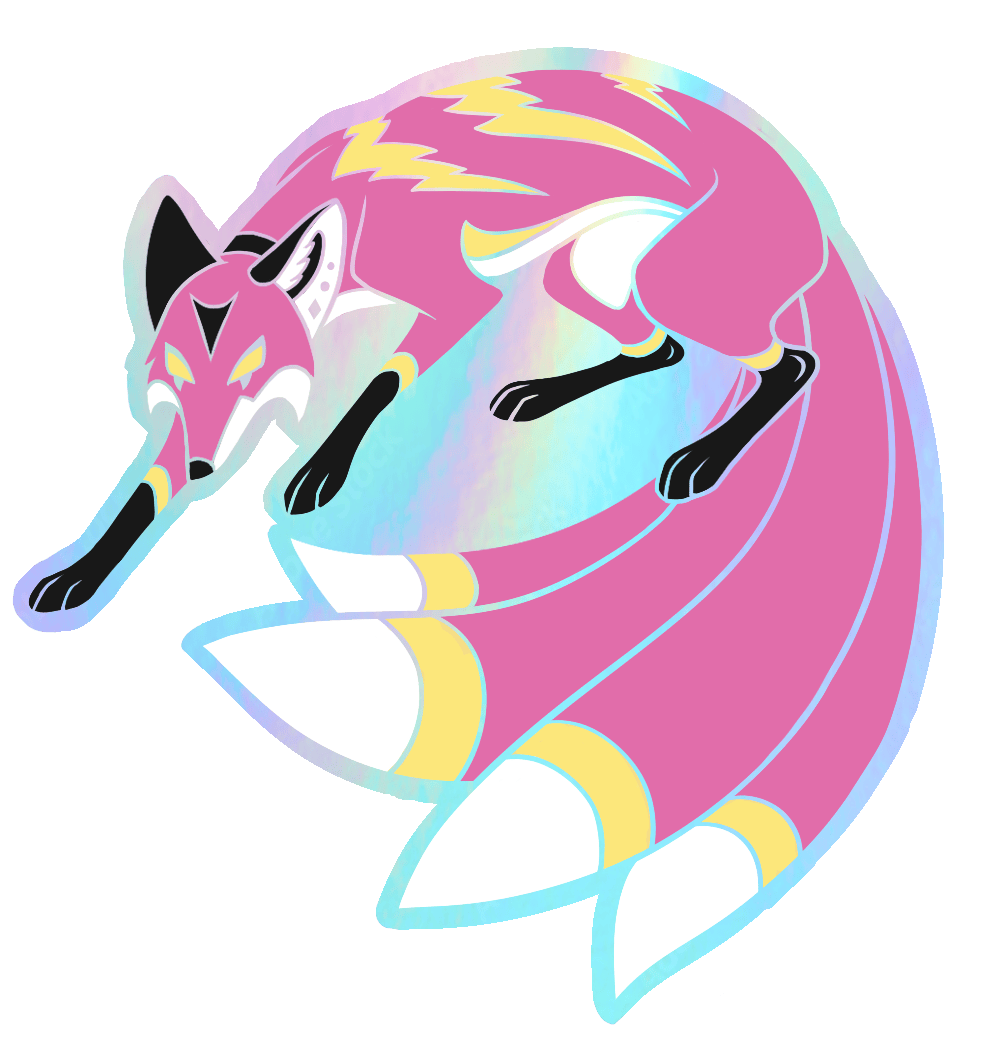 Holographic Mira Sticker