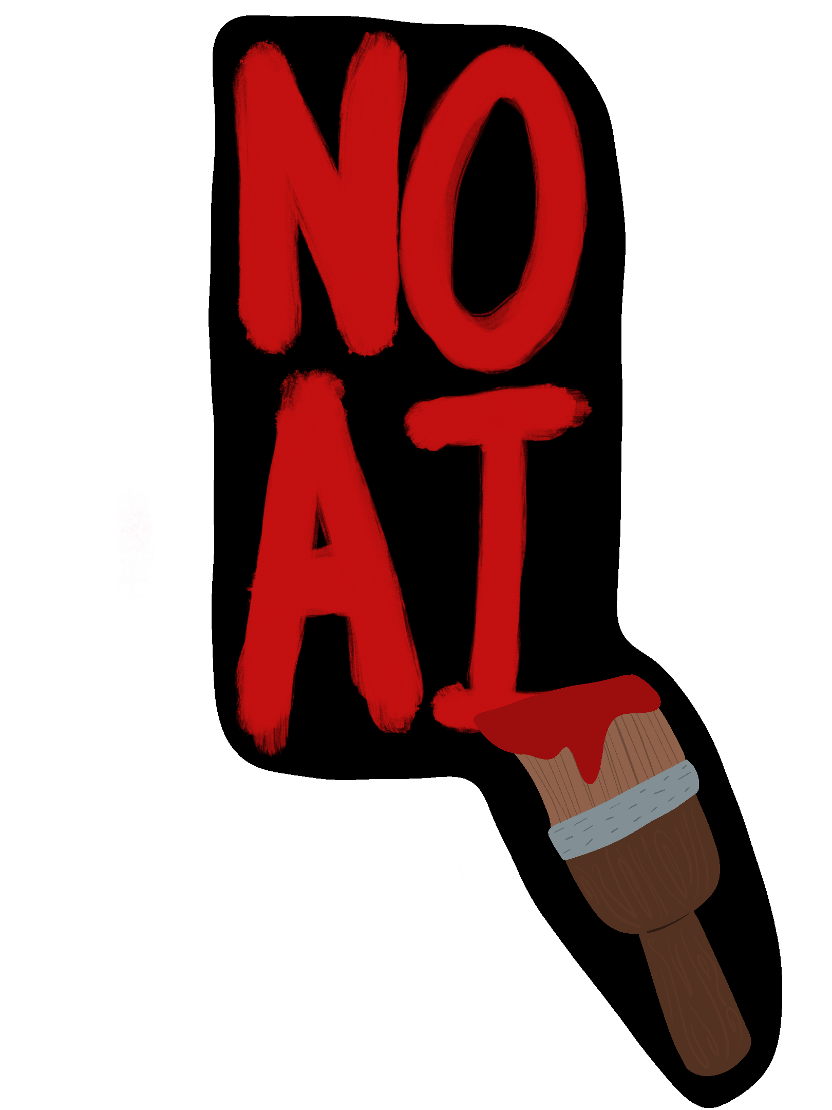 No AI Sticker