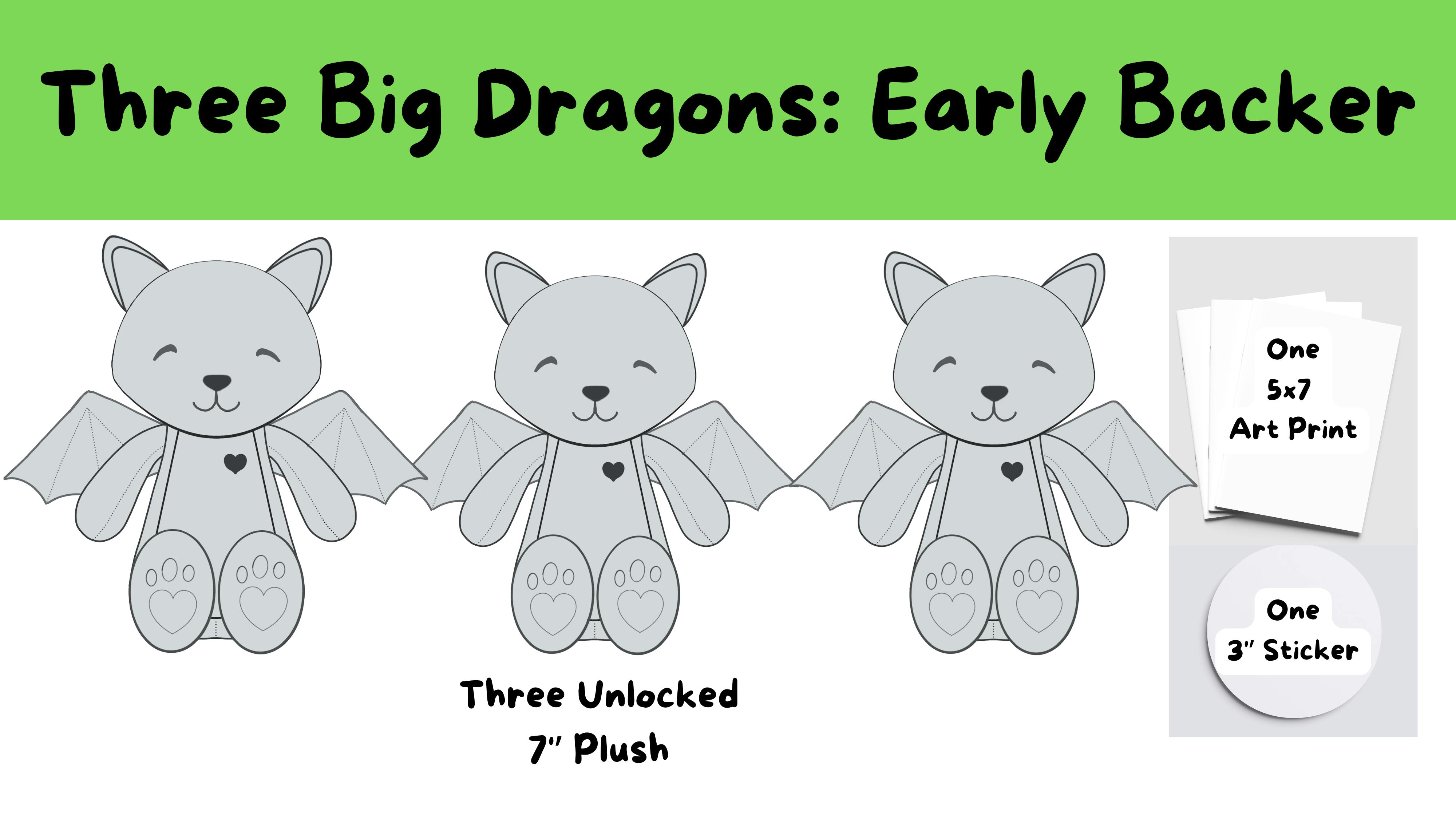 Early Backer - Three Big Dragons