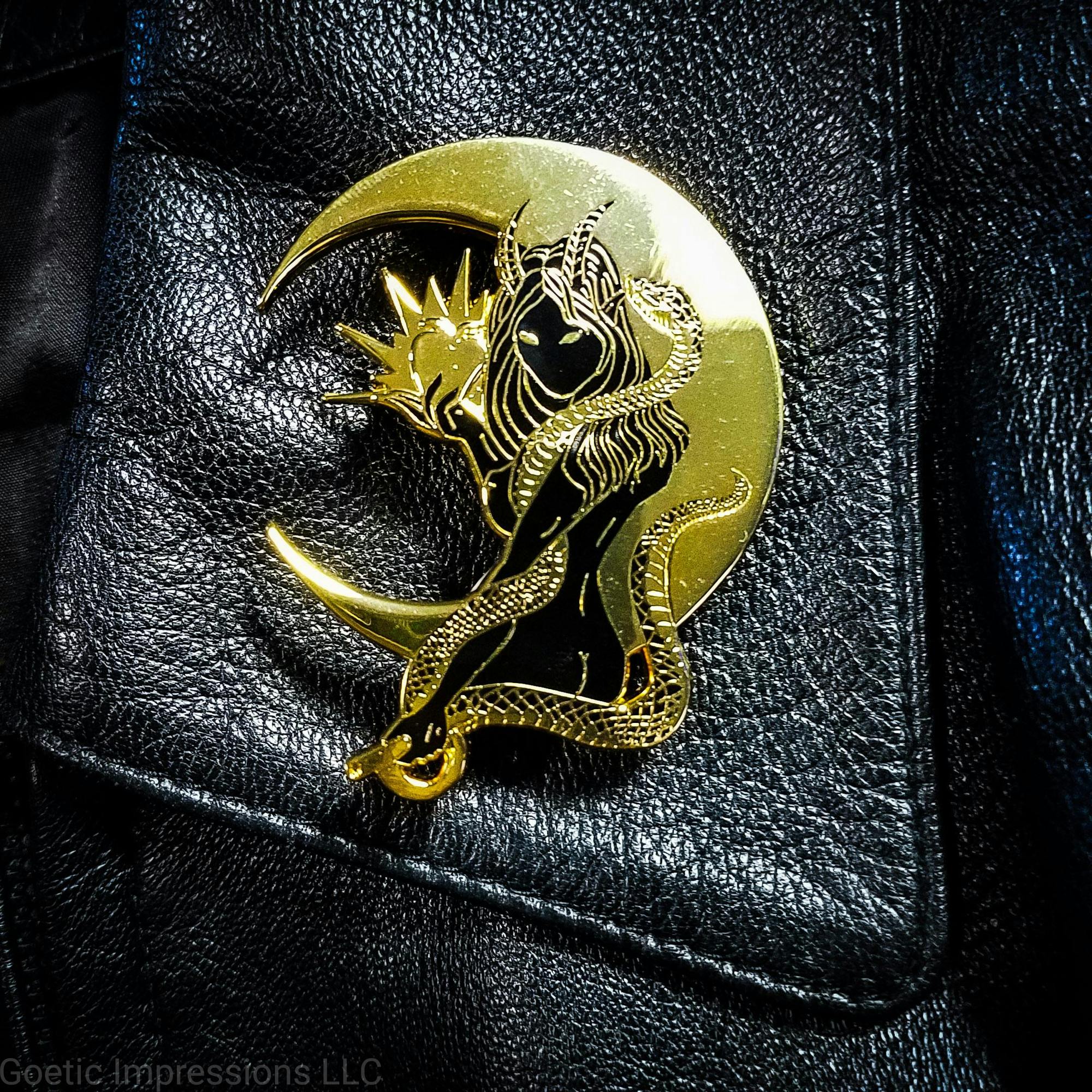 Lilith: Dark Deities Enamel Pin