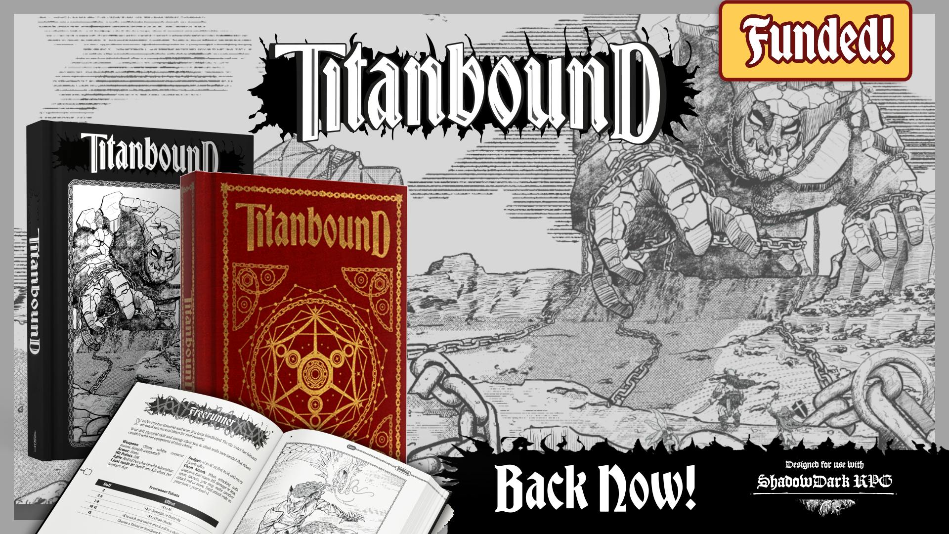 Titanbound - Climb and Slay Titans in Shadowdark RPG