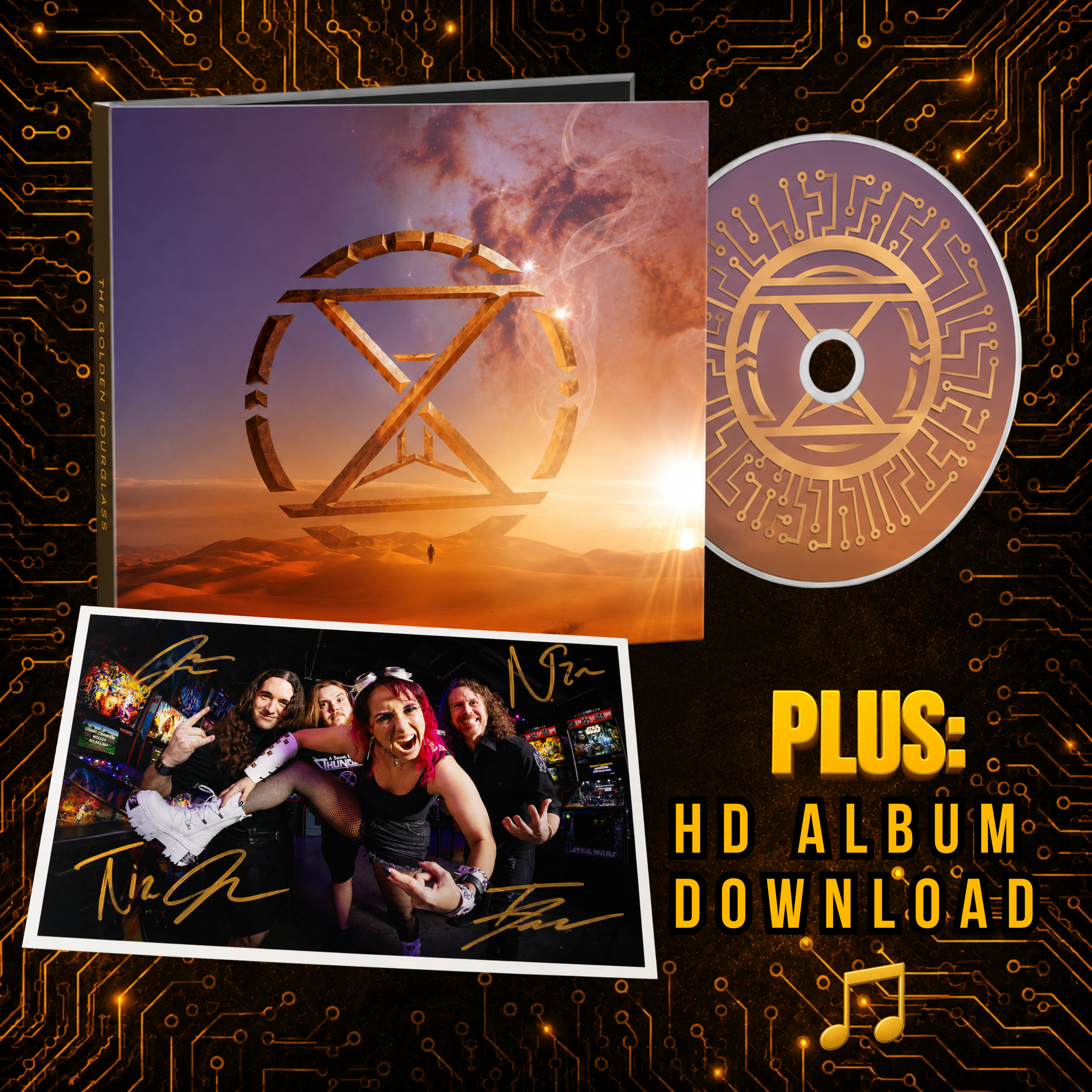 Limited Edition CD + Autographed Postcard & HD Download