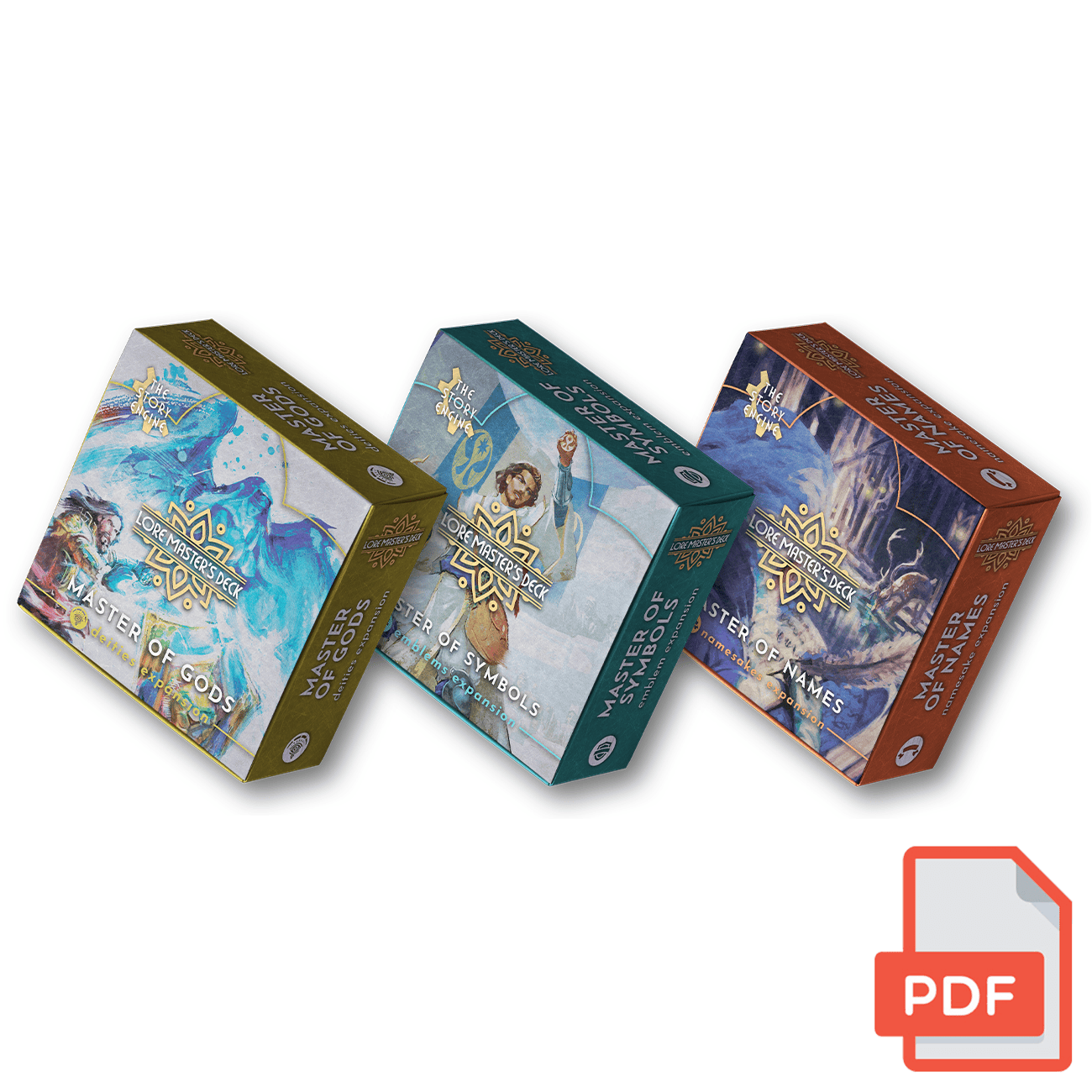 PDF Lore Mastery Expansion Set of 3