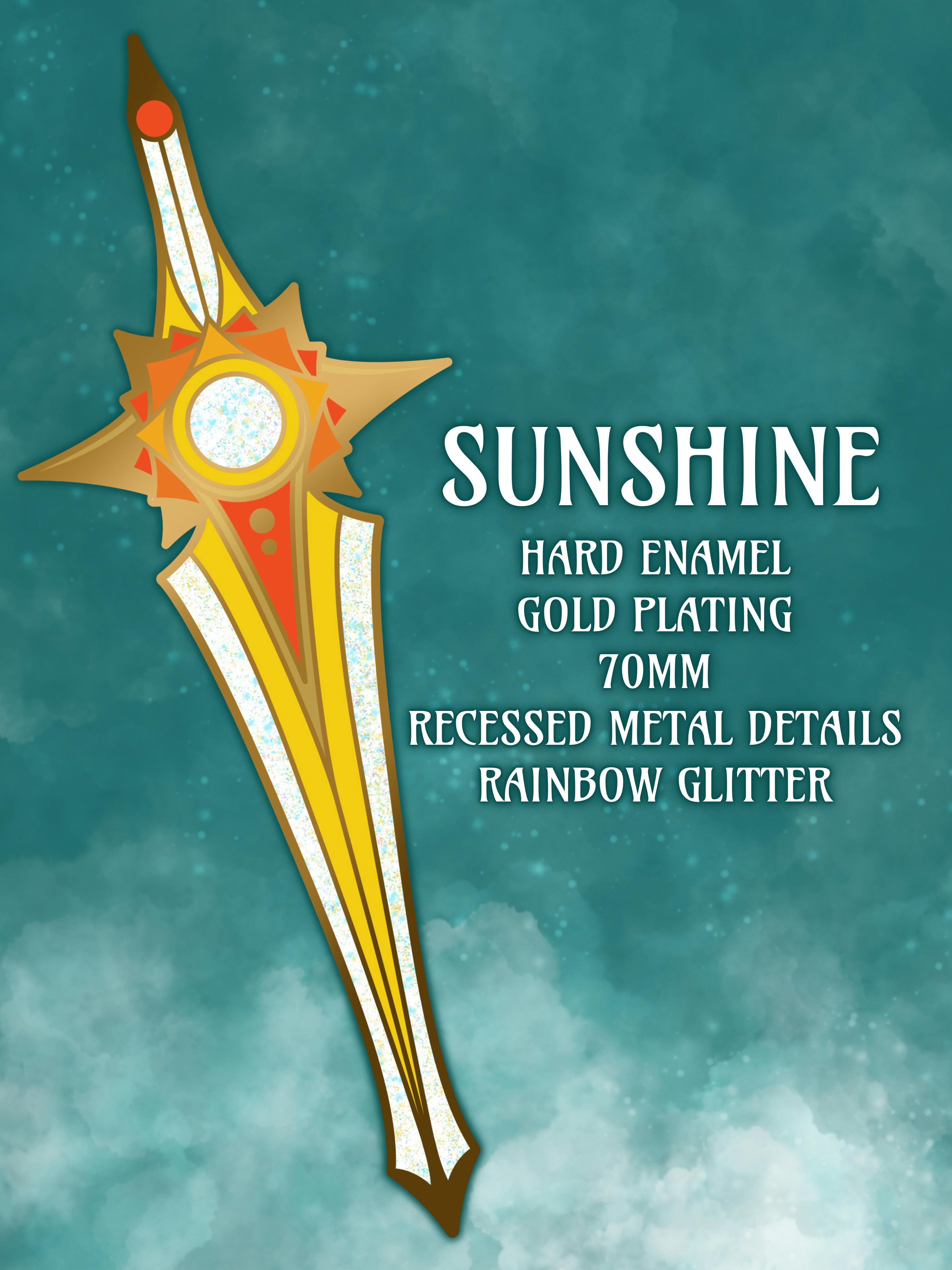 Sunshine *A* Grade Enamel Pin