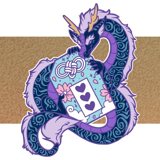 Charm Hoarder Enamel Pin