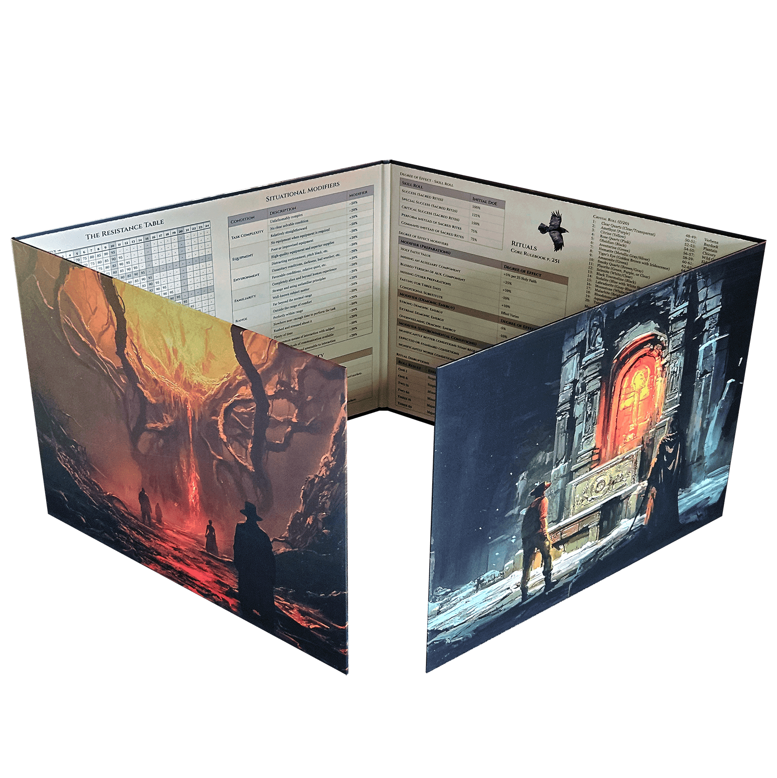 The Exorcist’s Codex: GM Screen