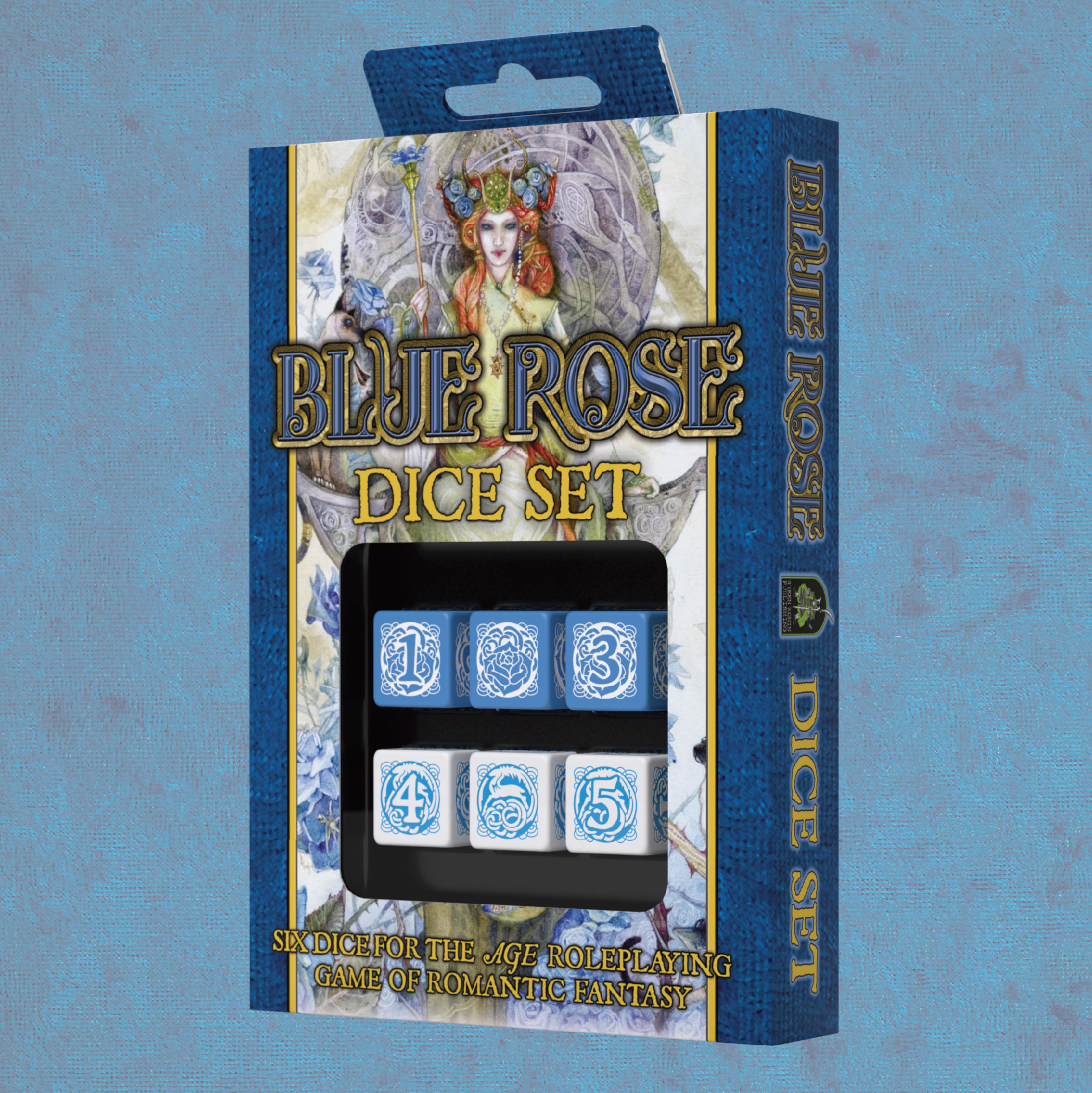Blue Rose Dice