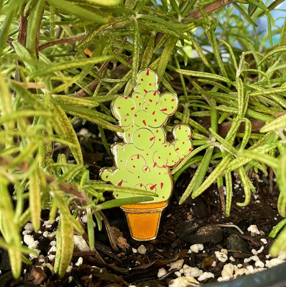 Prickly Plant Pin