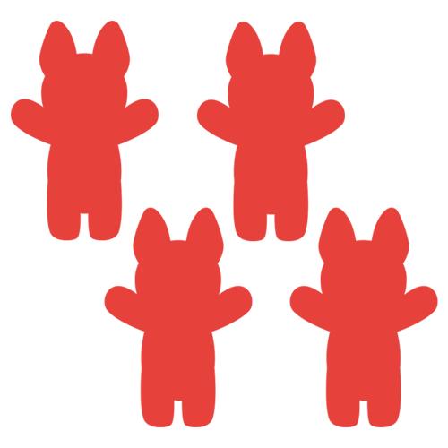 Four Plush