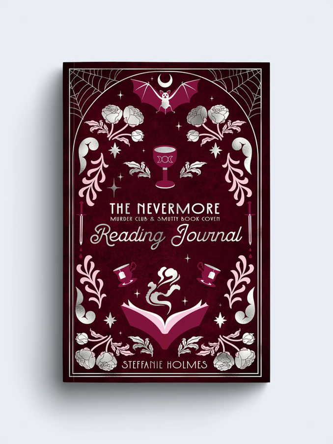 Nevermore Murder Club and Smutty Book Coven reading journal 