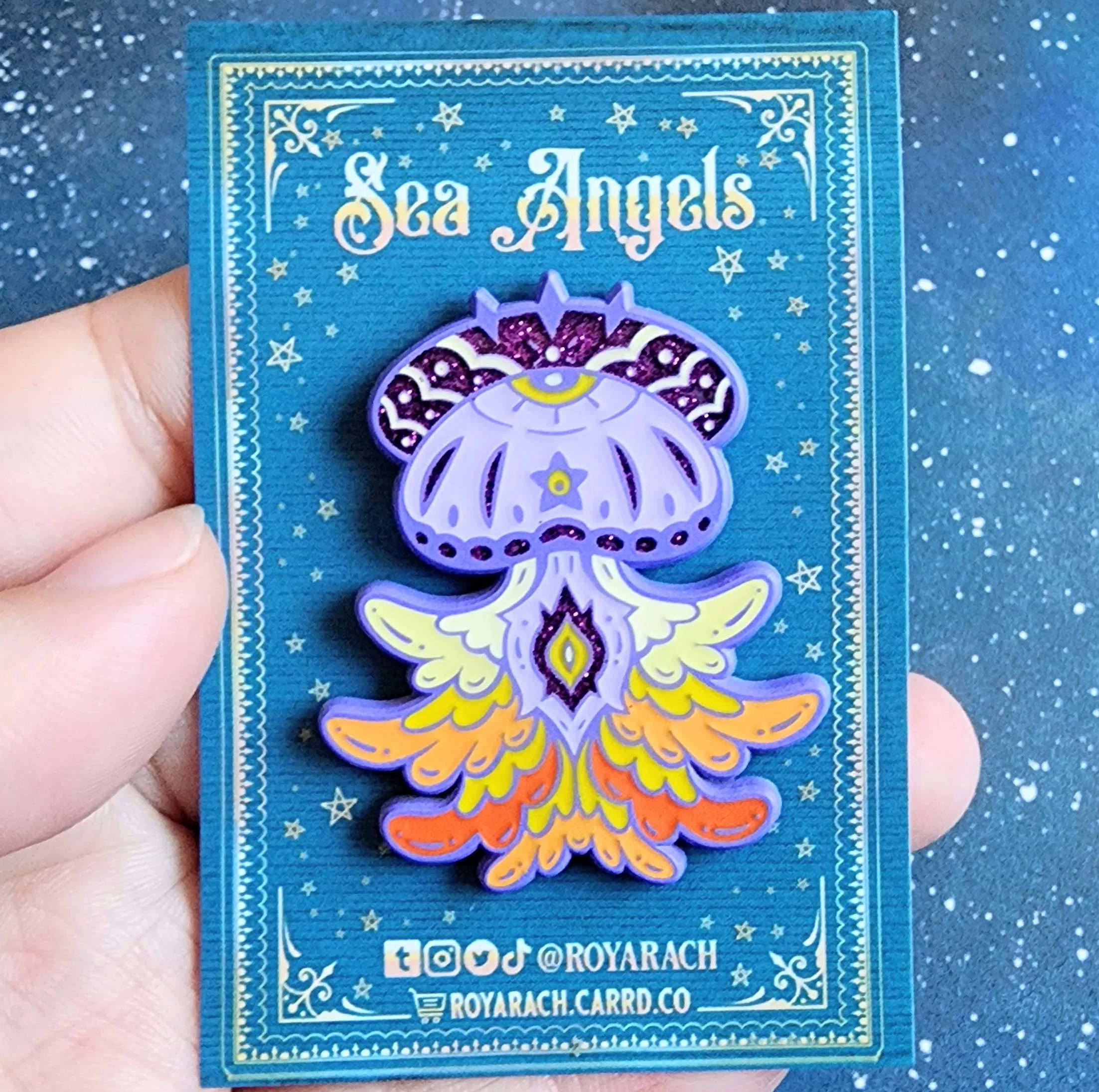 Angelic Jelly Enamel Pin