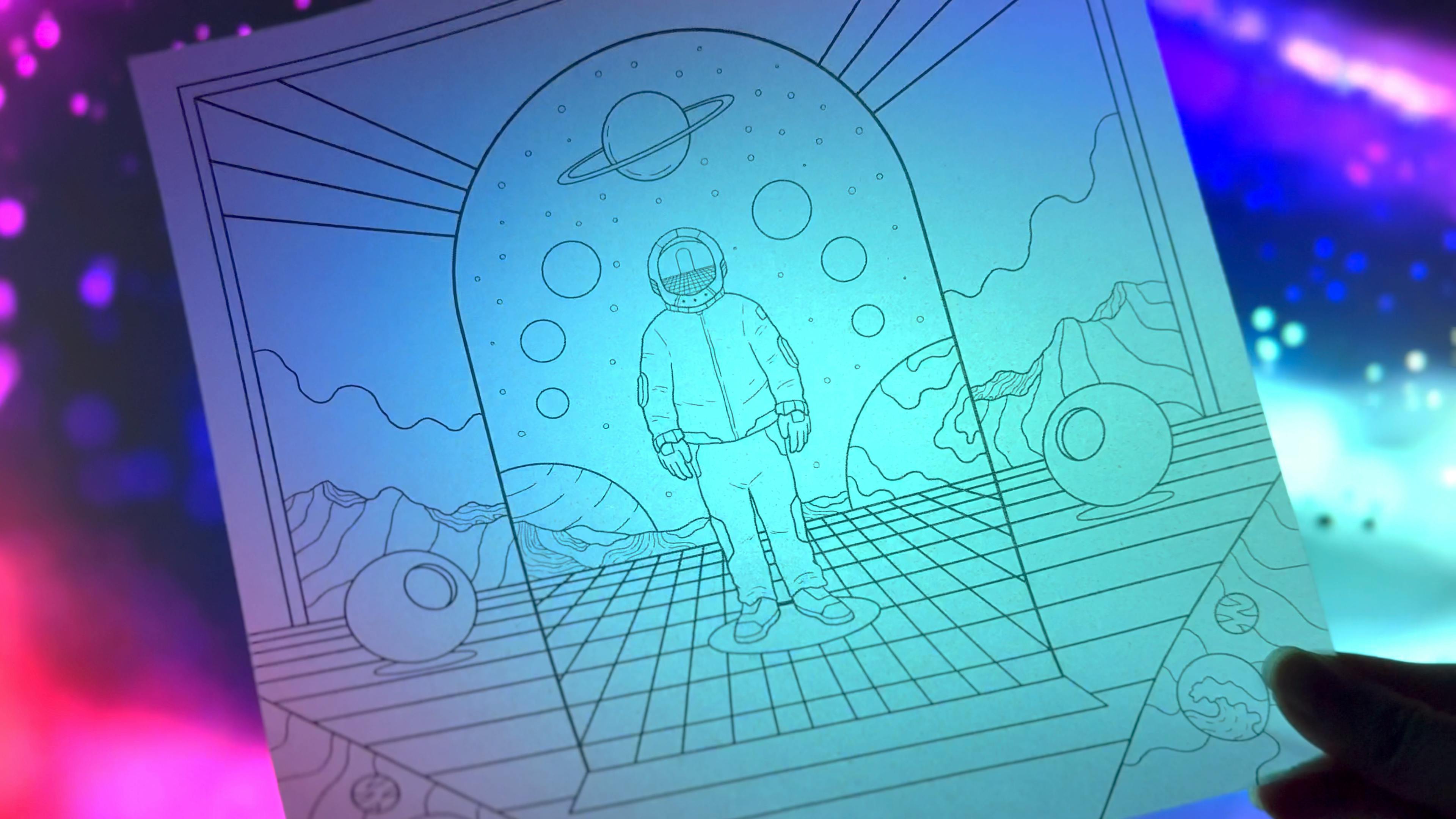 Unlock: Frosted First Edition Print