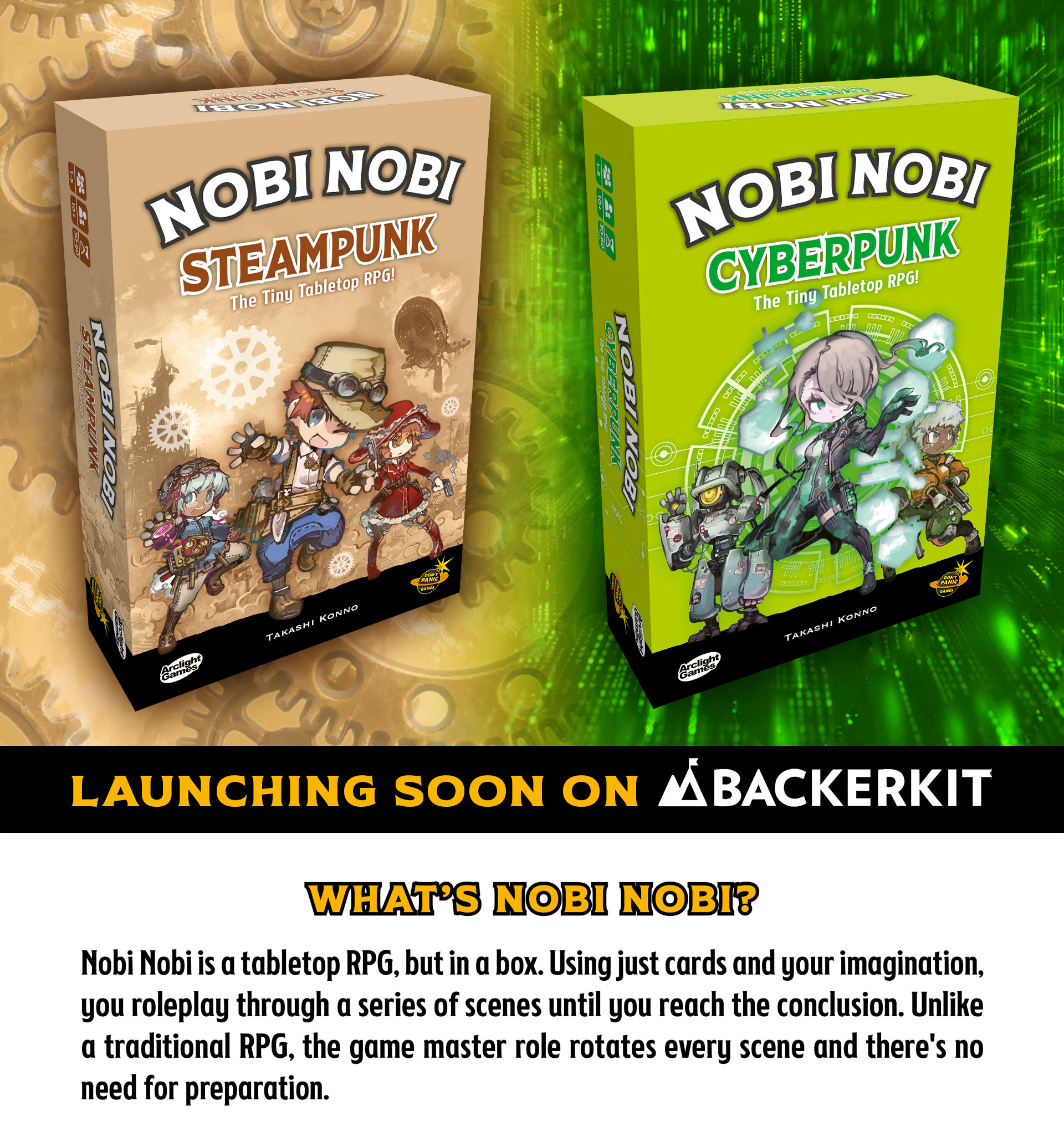 Steampunk and Cyberpunk boxes