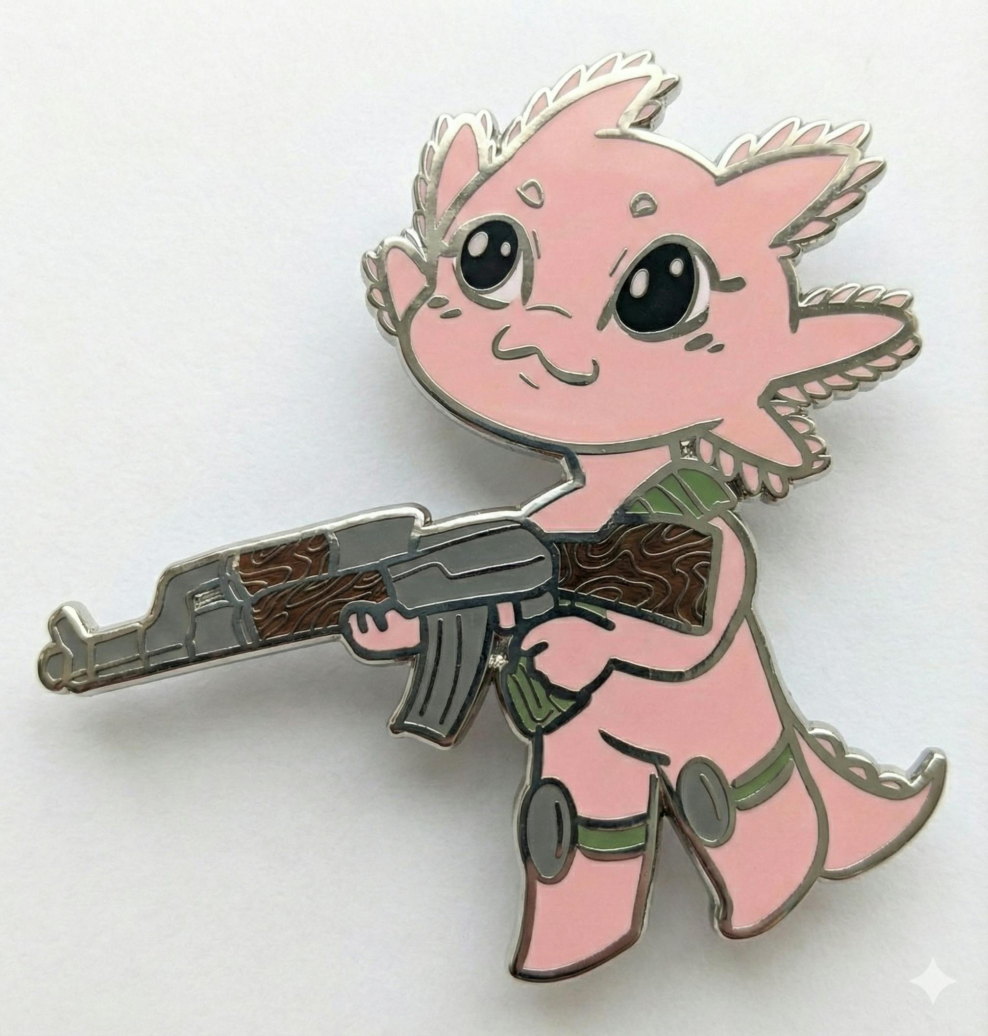Axolotl with a gun - Axolotl with a gun