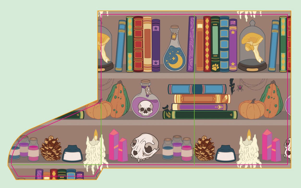 Paper Folder with Shelf Design