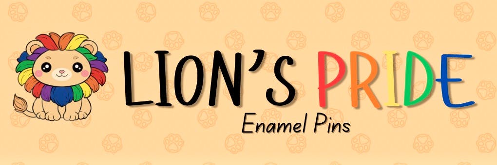 Lion’s PRIDE Enamel Pins