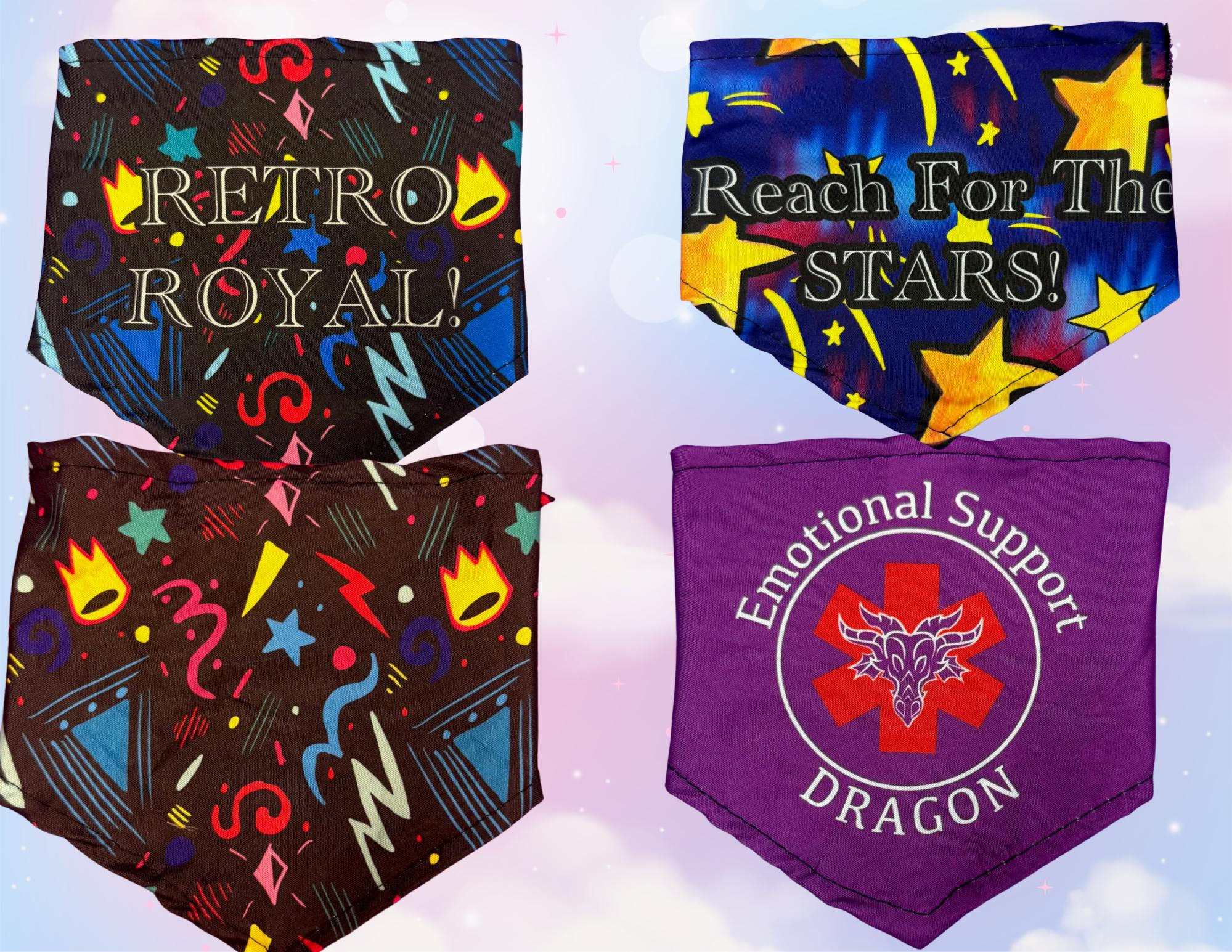 Dragon Plush Bandanas