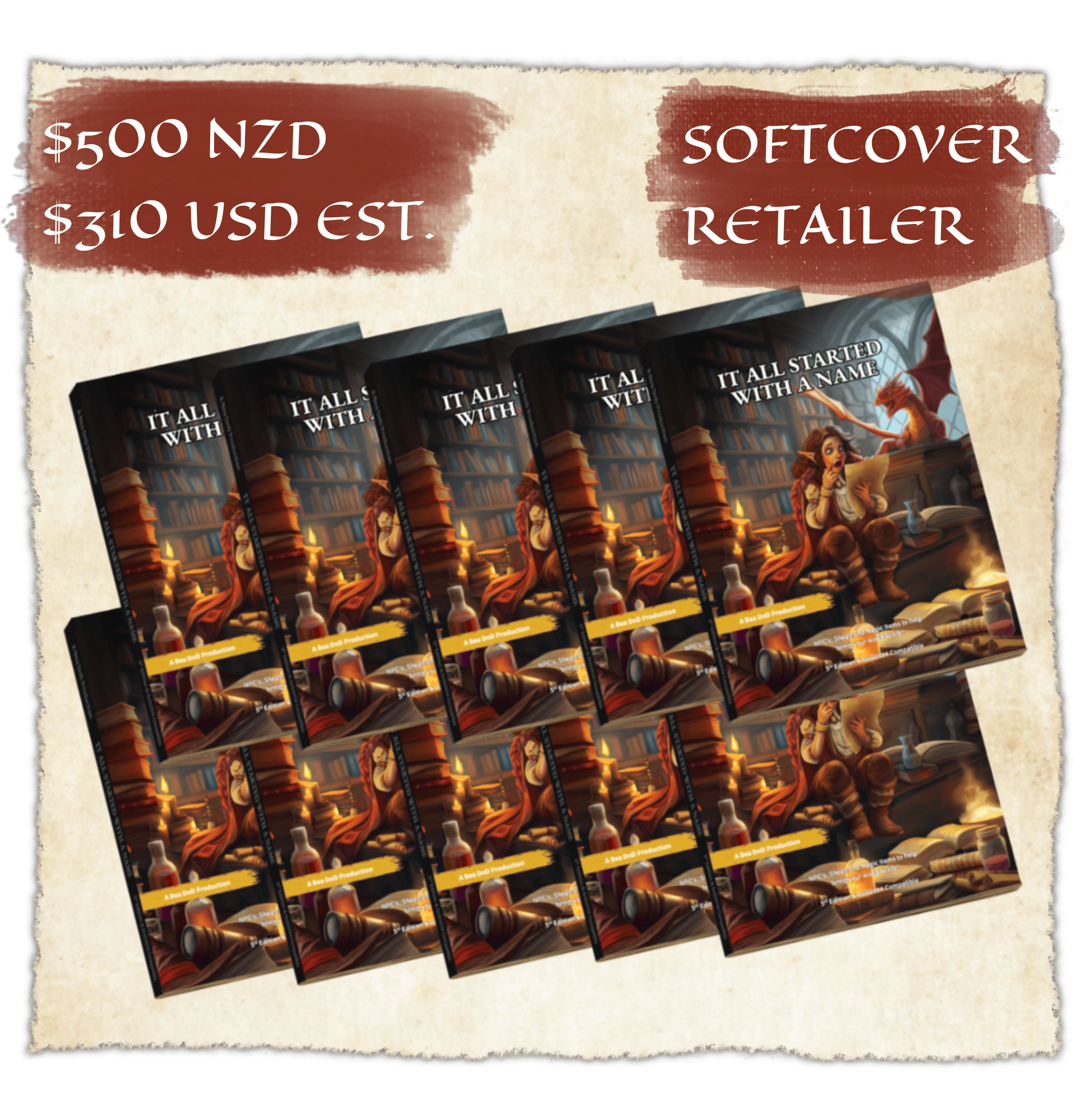 Merchant (Retailer - Softcover Copy Editions)