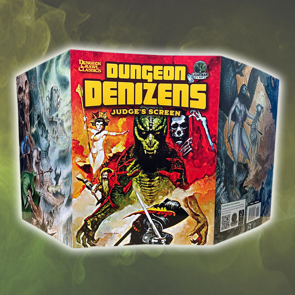 Dungeon Denizen's Judge's Screen (Print