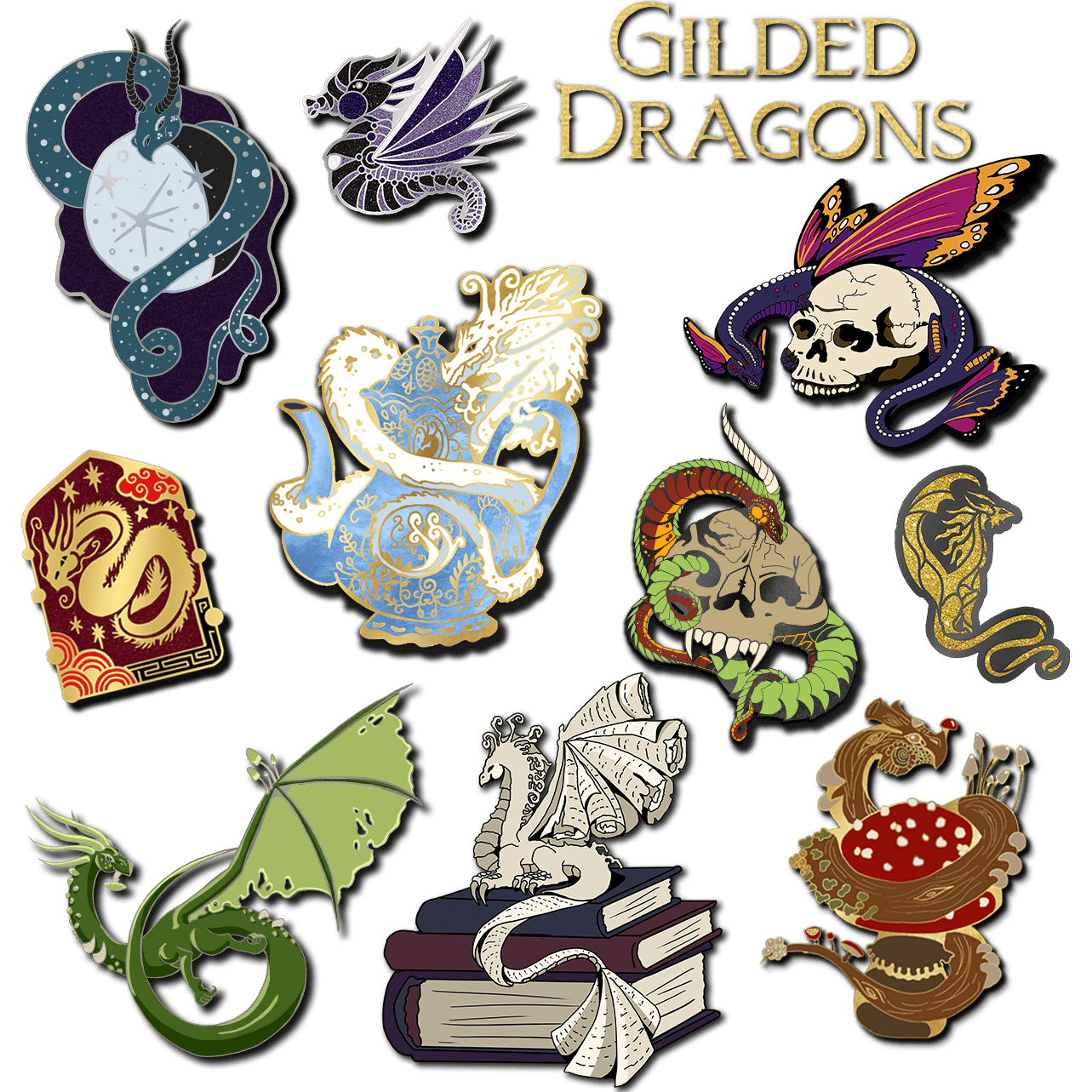Gilded Dragons (FULL SET)