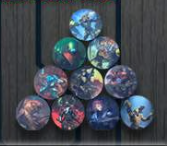 Battlelords Benny Counters / Poker Chips