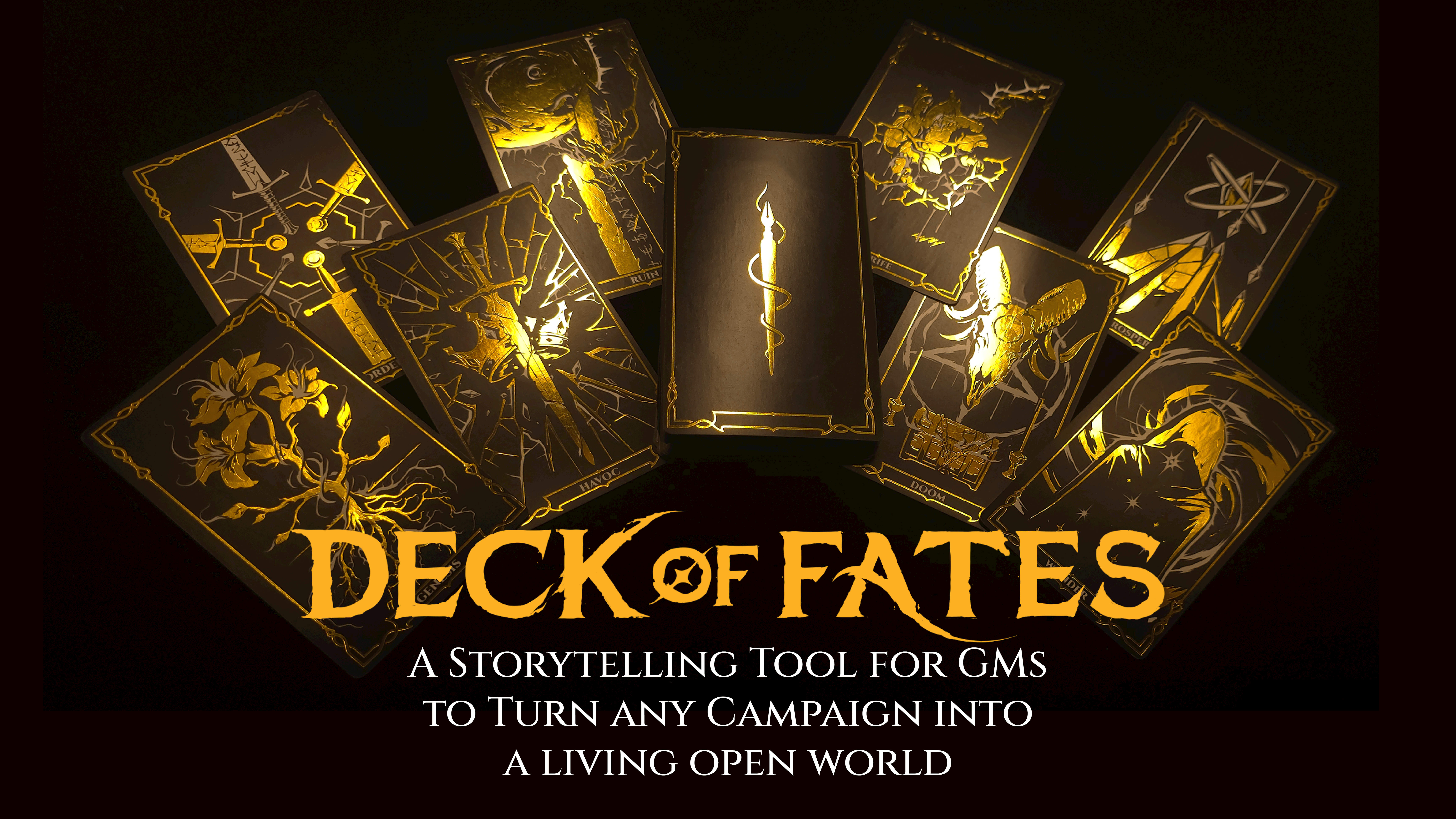 The Deck of Fates: An Oracle Deck for TTRPGs