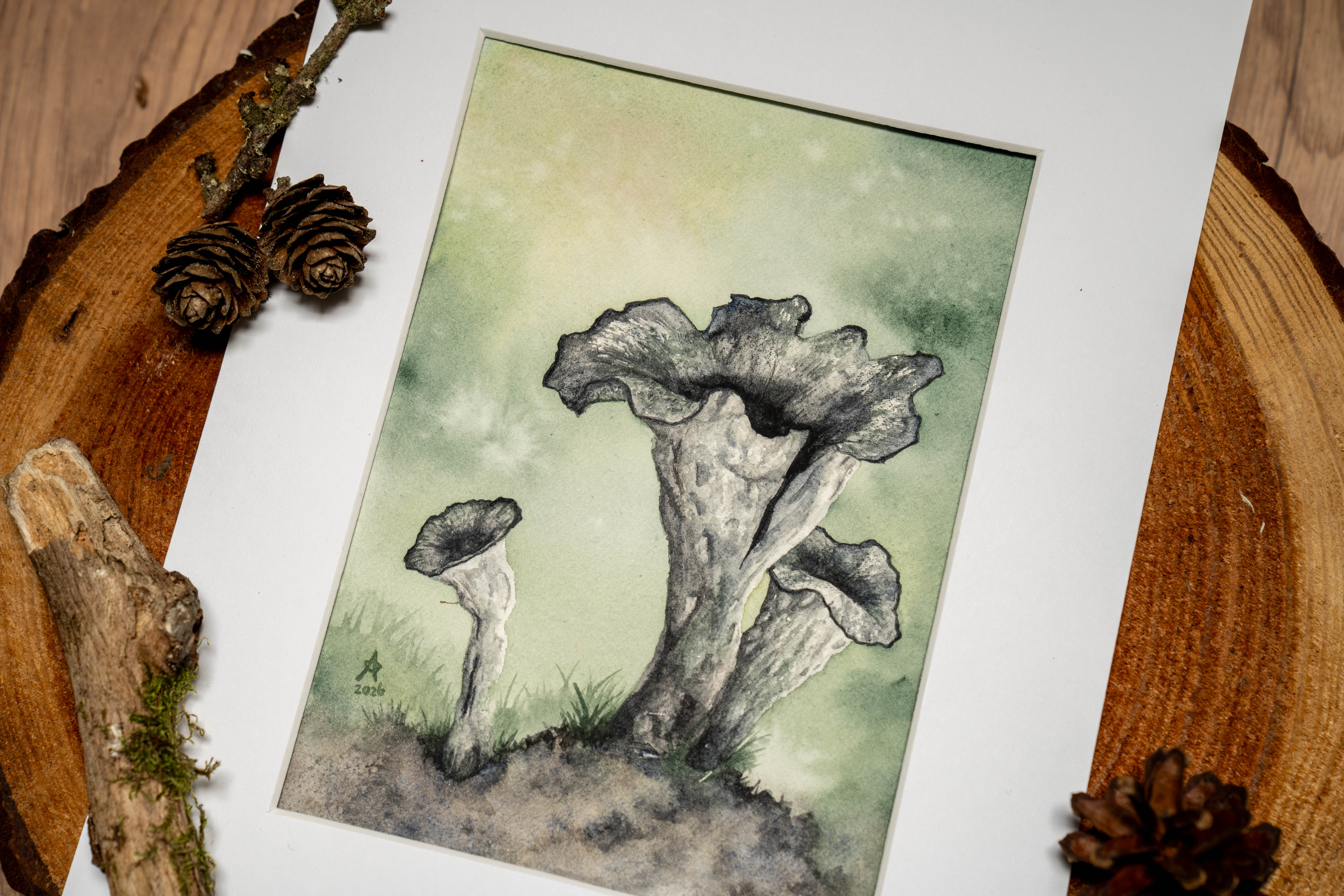 Original Artwork: Trumpet of the Dead