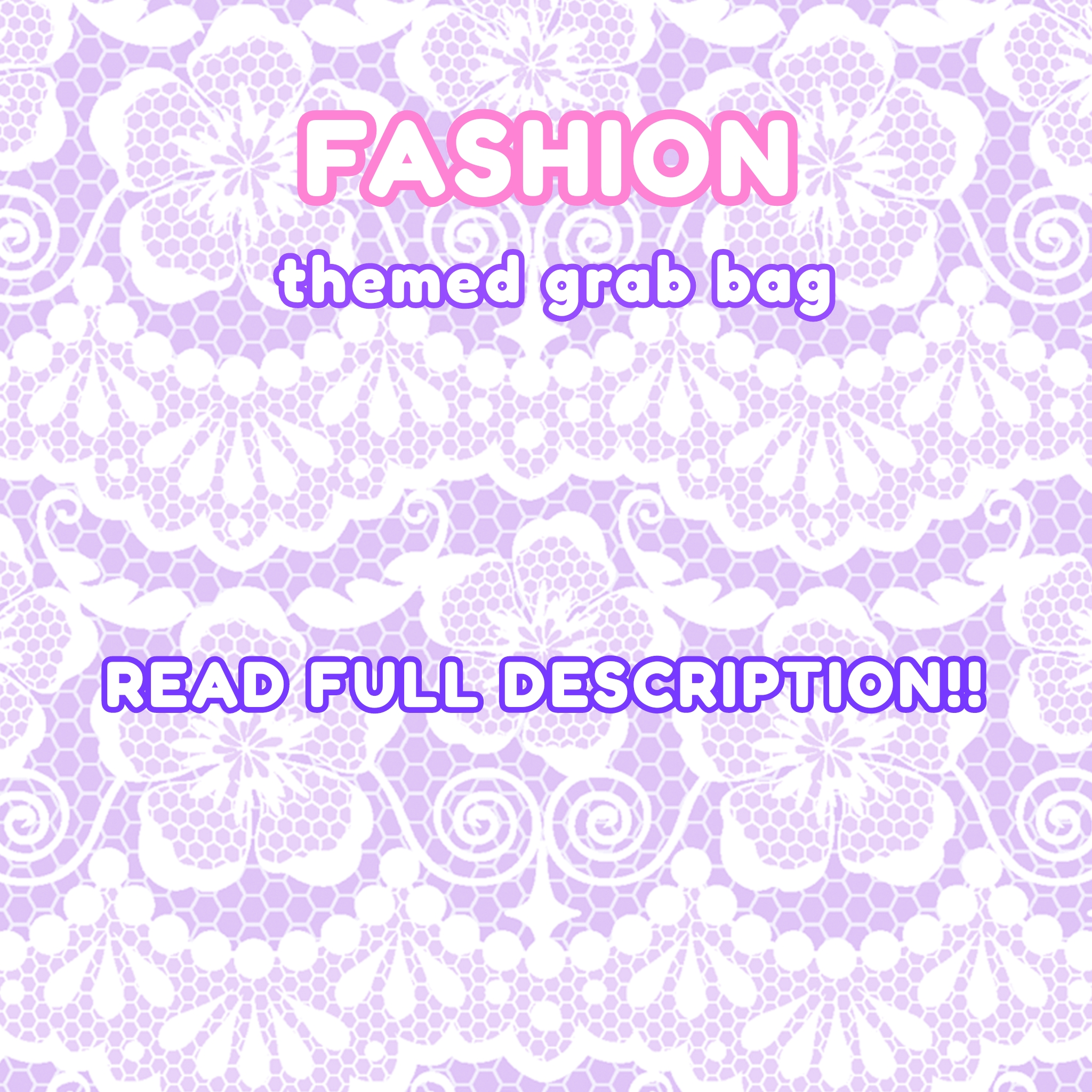 FASHION-themed Grab Bag