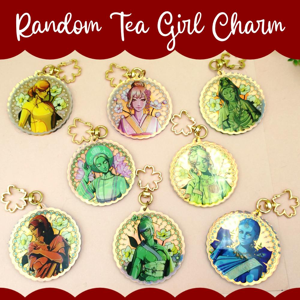 CLEARANCE: Tea Girl Charm (RANDOM)