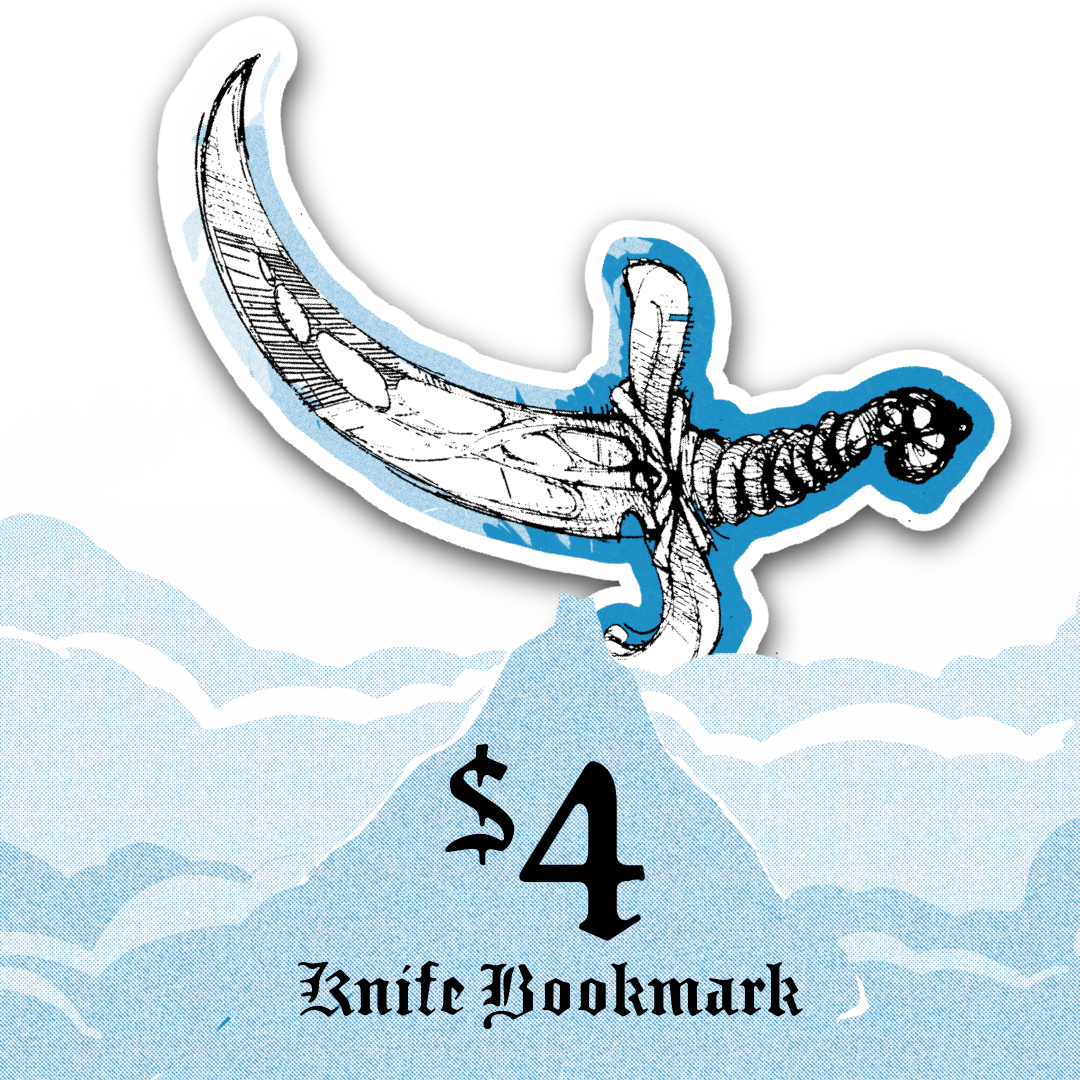 Knife Bookmark